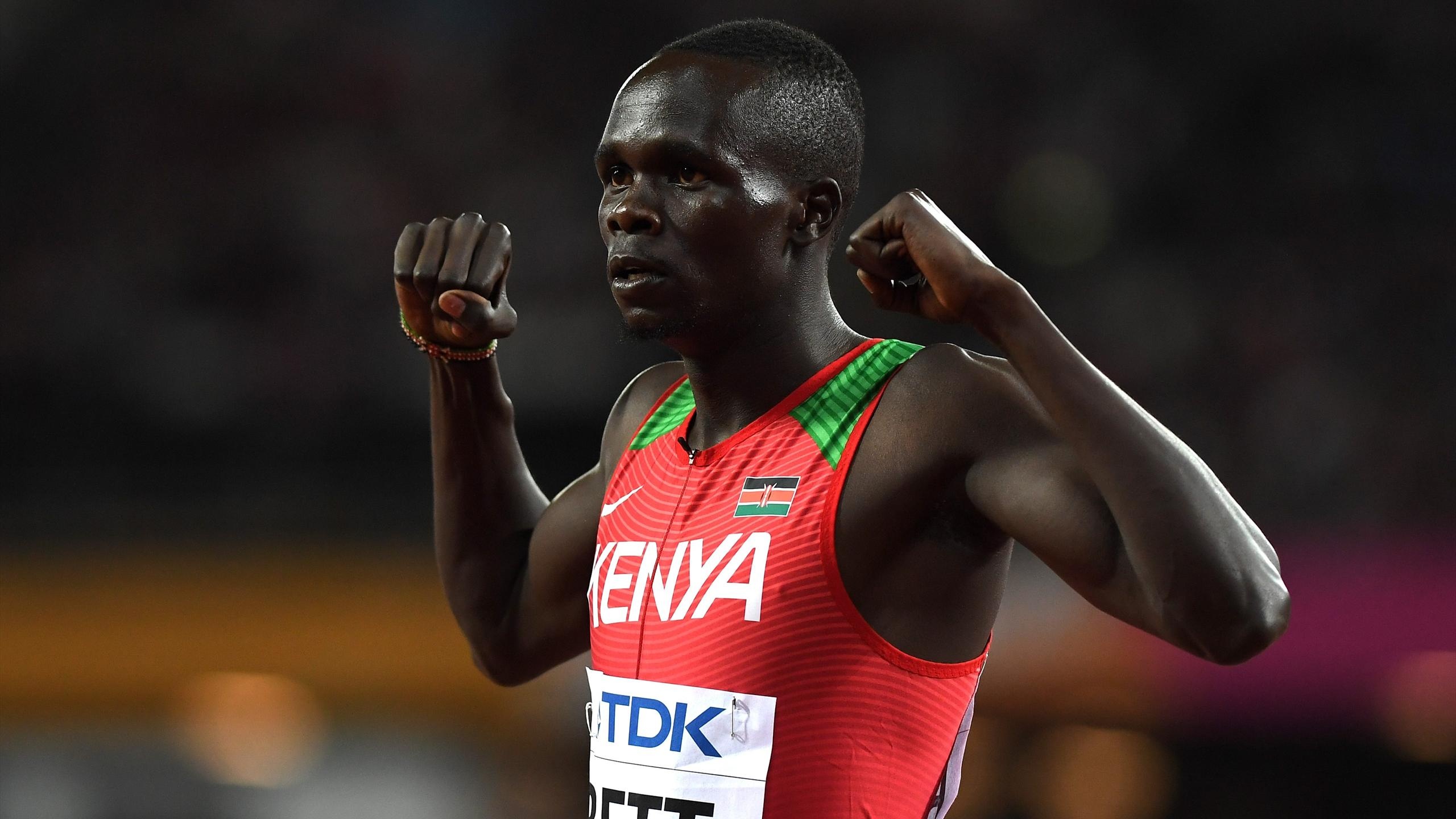 Kipyegon Bett, Positive doping test, EPO scandal, Kenyan athlete, 2560x1440 HD Desktop