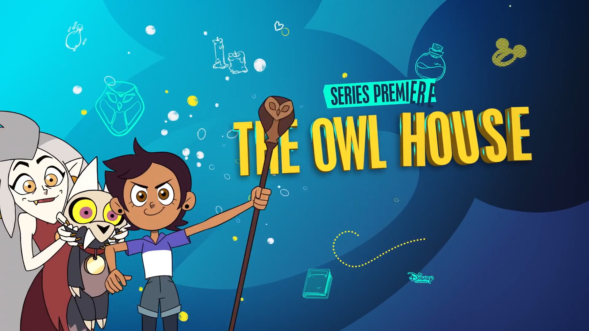 The Owl House, Windows 10, Thema, Animation, 1920x1080 Full HD Desktop