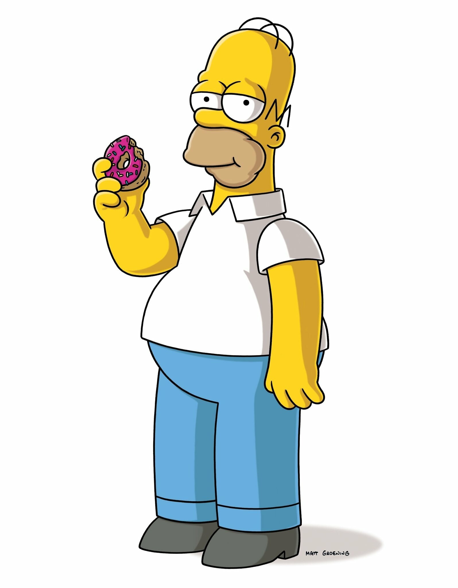 The Simpsons: Homer, When provoked, he often strangles Bart for pressuring him. 1600x2050 HD Wallpaper.