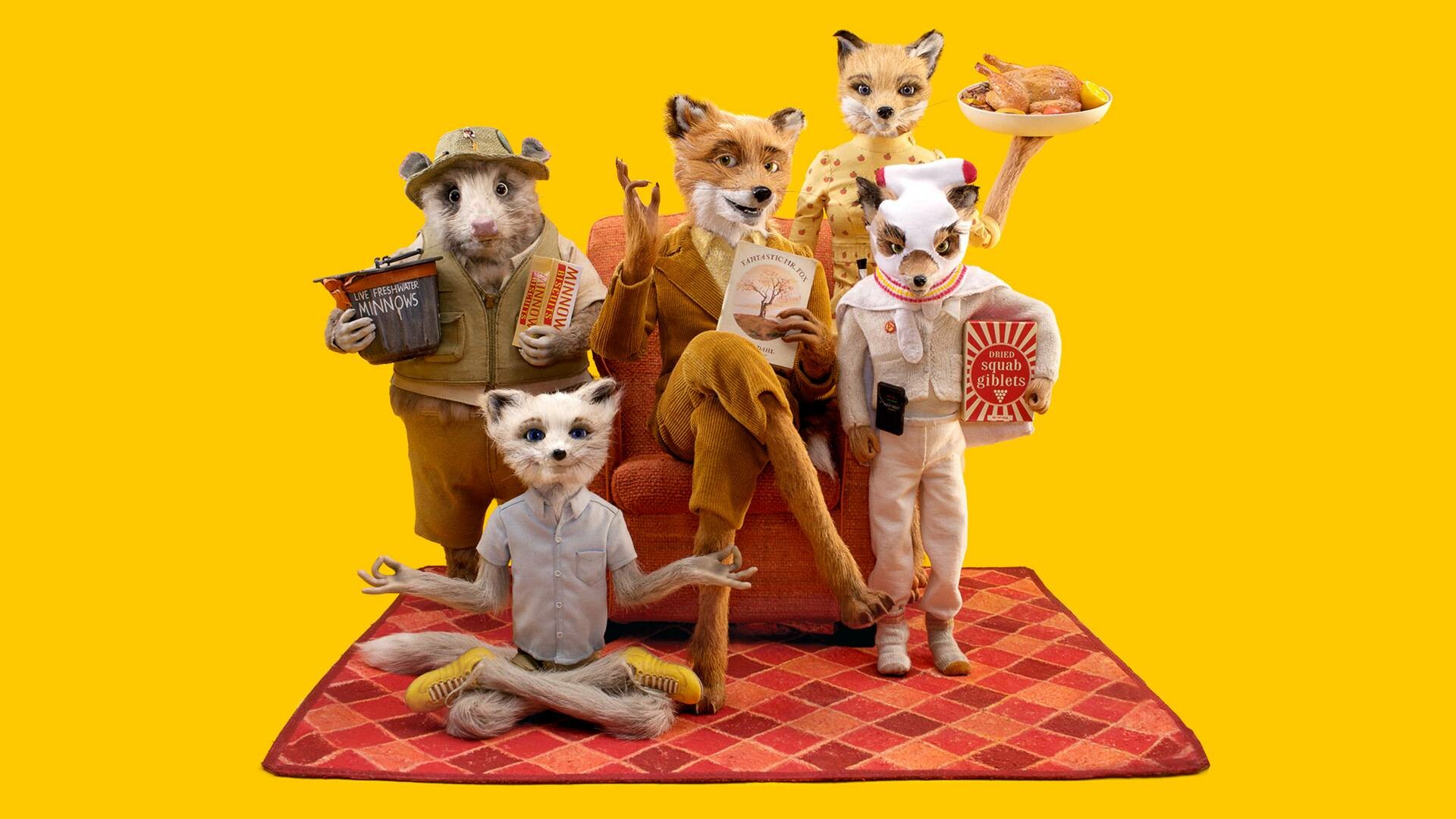 Fantastic Mr. Fox wallpaper, Quirky charm, Stop-motion animation, Wes Anderson's genius, 1920x1080 Full HD Desktop