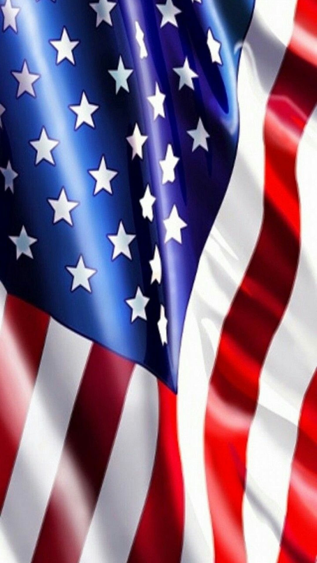 Flag: “Star Spangled Banner,” A symbol of freedom since 1777. 1080x1920 Full HD Wallpaper.