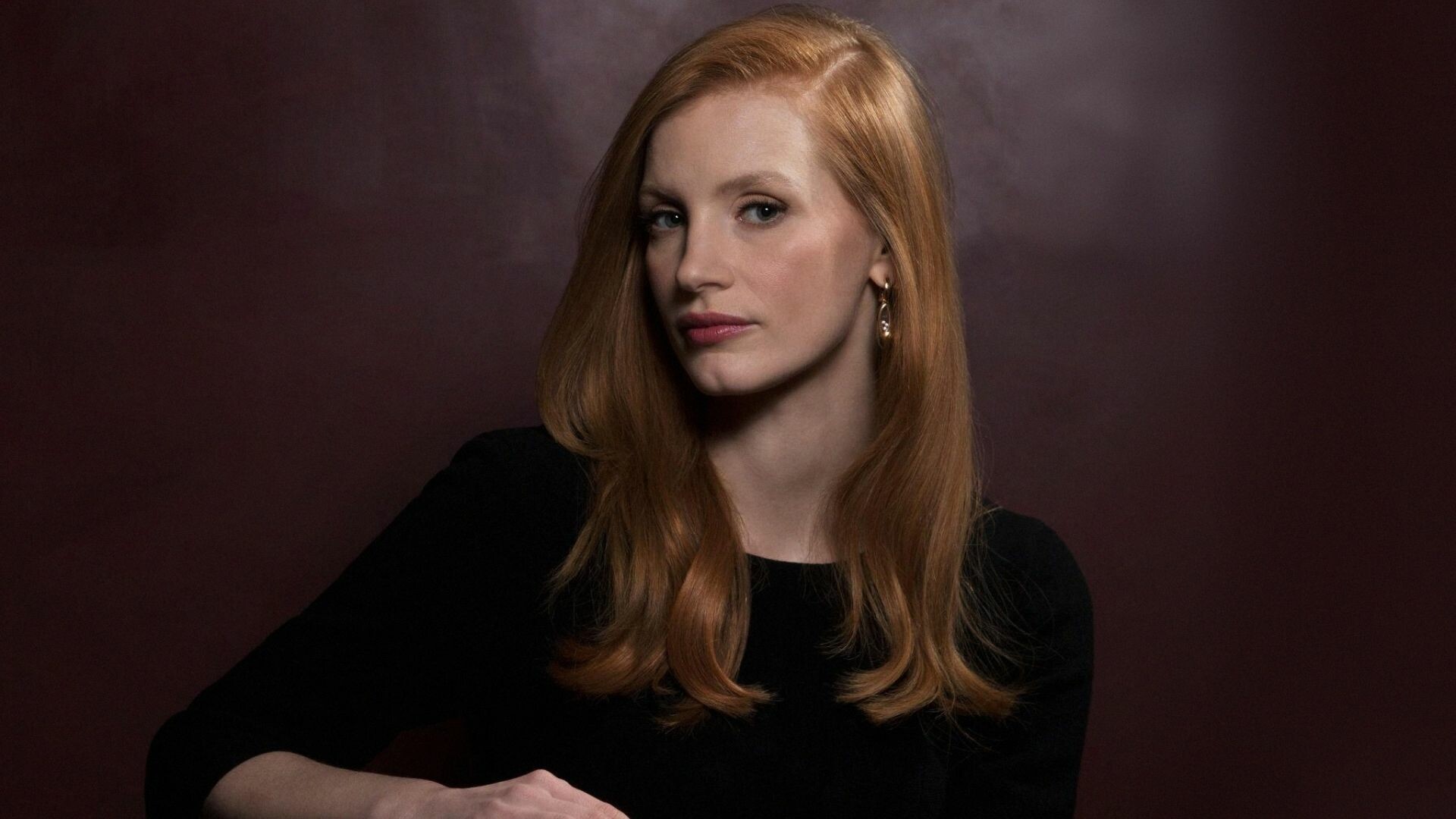 Jessica Chastain: Portrayed Detective Pam Stall in a 2011 American crime film, Texas Killing Fields. 1920x1080 Full HD Background.