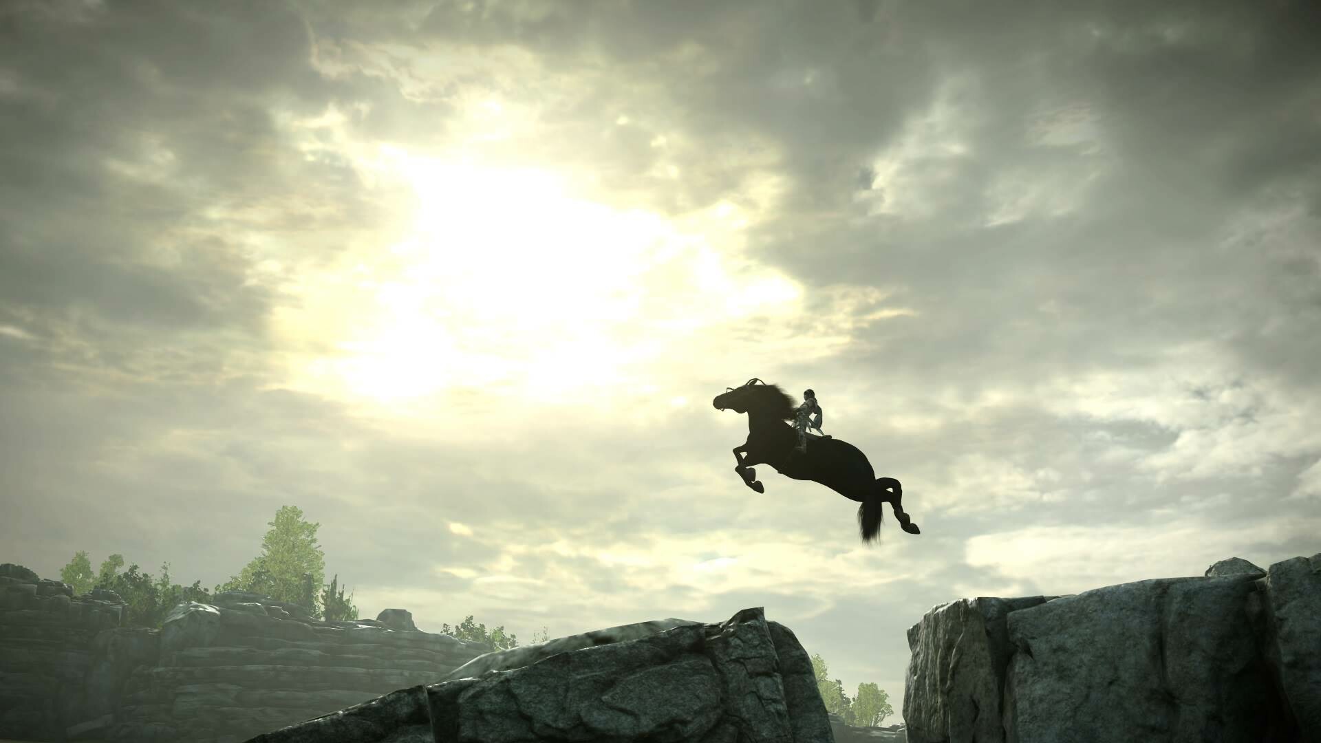 Shadow of the Colossus: Won "Best Artistic Design" in IGN's Best of 2005 awards. 1920x1080 Full HD Wallpaper.