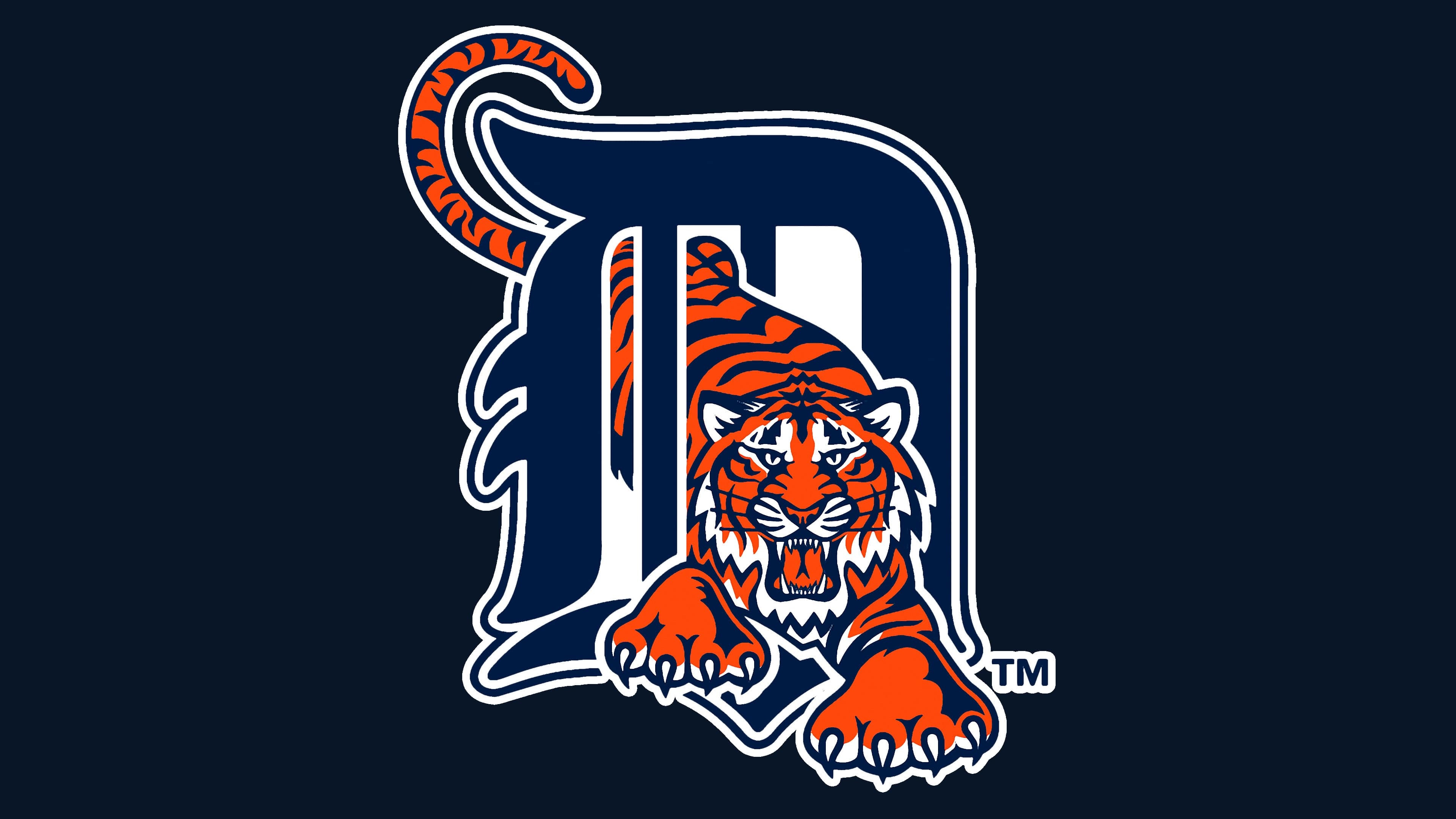 Detroit Tigers, Logo history, Symbol emblem, Meaning, 3840x2160 4K Desktop