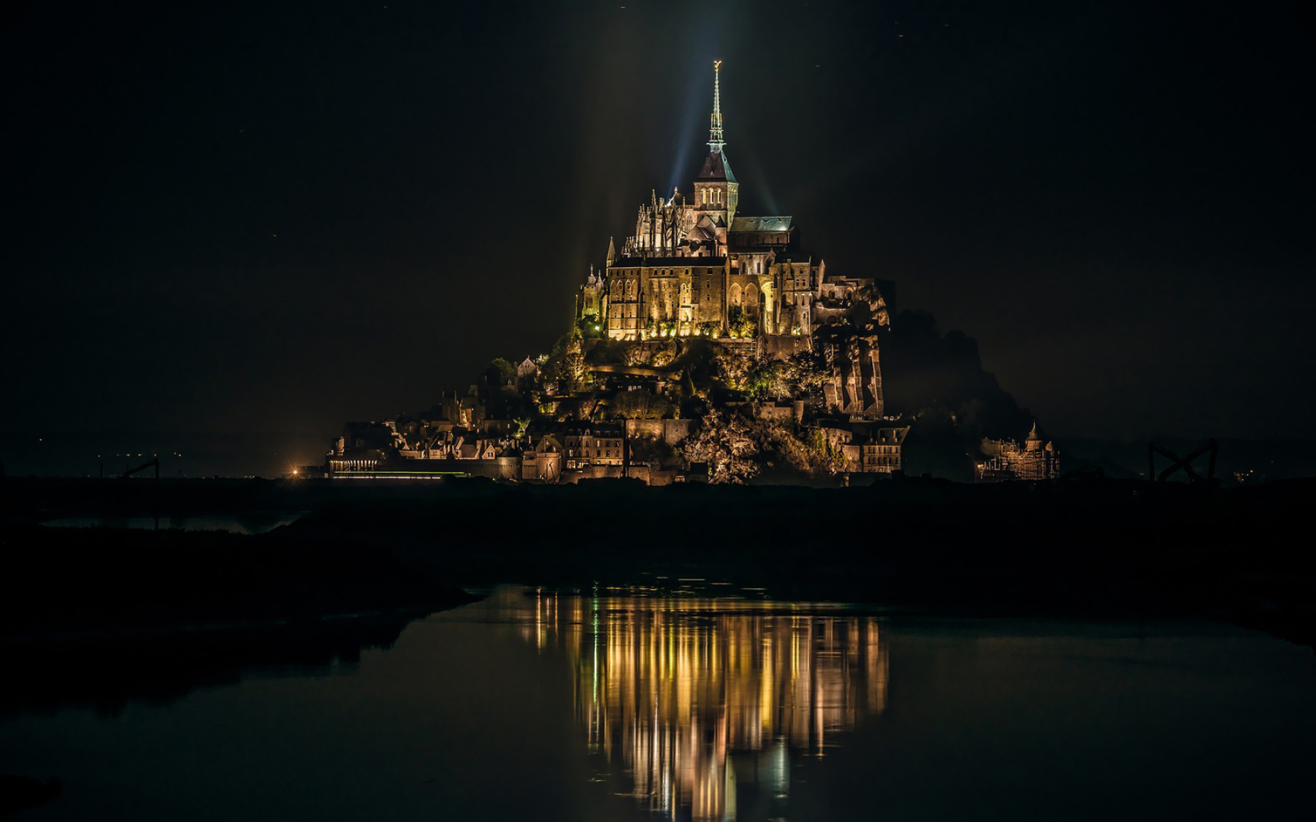 Mont Saint Michel, Frankreich [2], 1920x1200 HD Desktop