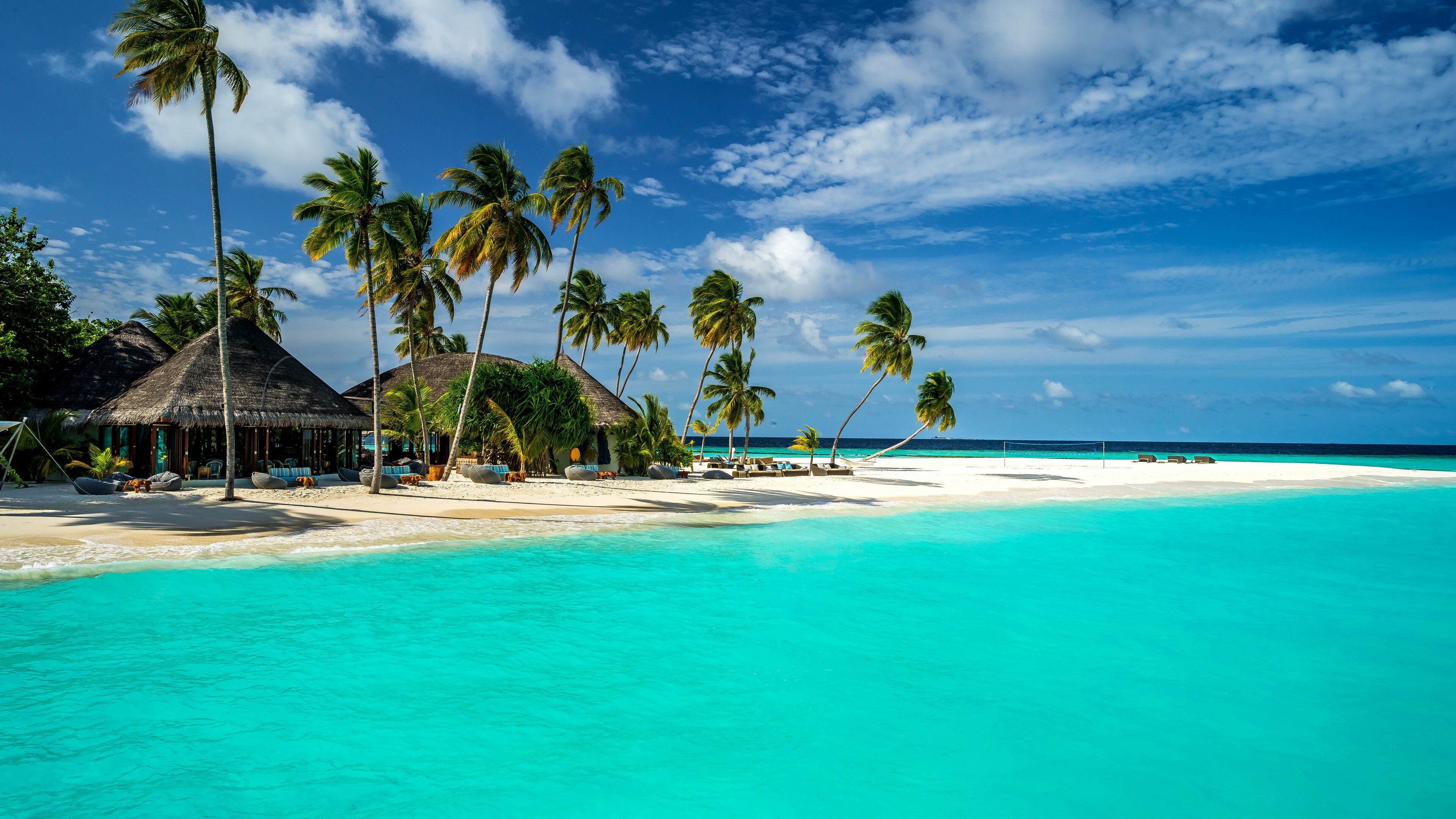 Amazing Maldives beach, UHD 4K wallpapers, High-end devices, Stunning visuals, 3840x2160 4K Desktop