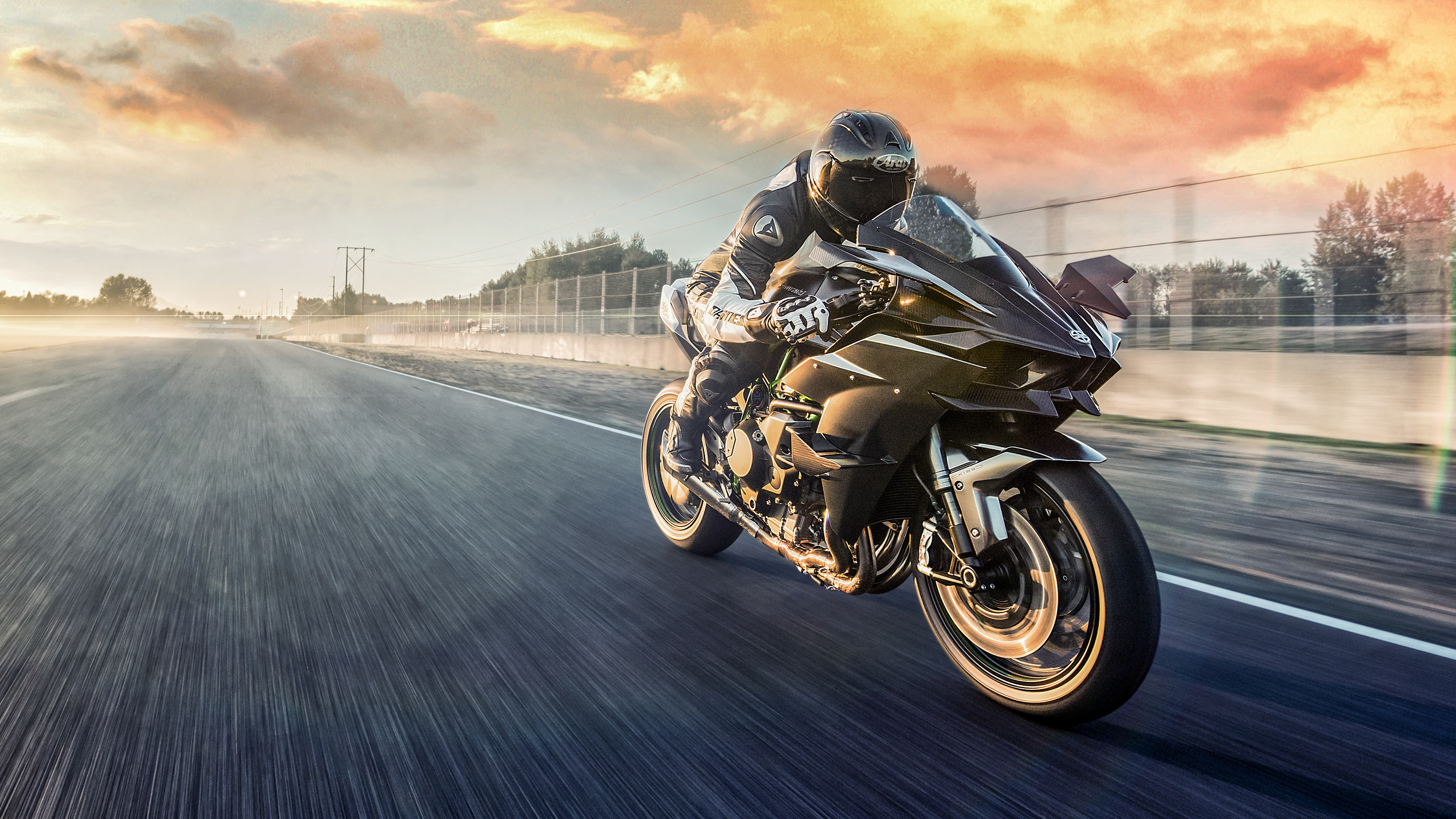 Kawasaki Ninja H2R, Special order, Ultimate motorbike, Thrilling speed, 3840x2160 4K Desktop