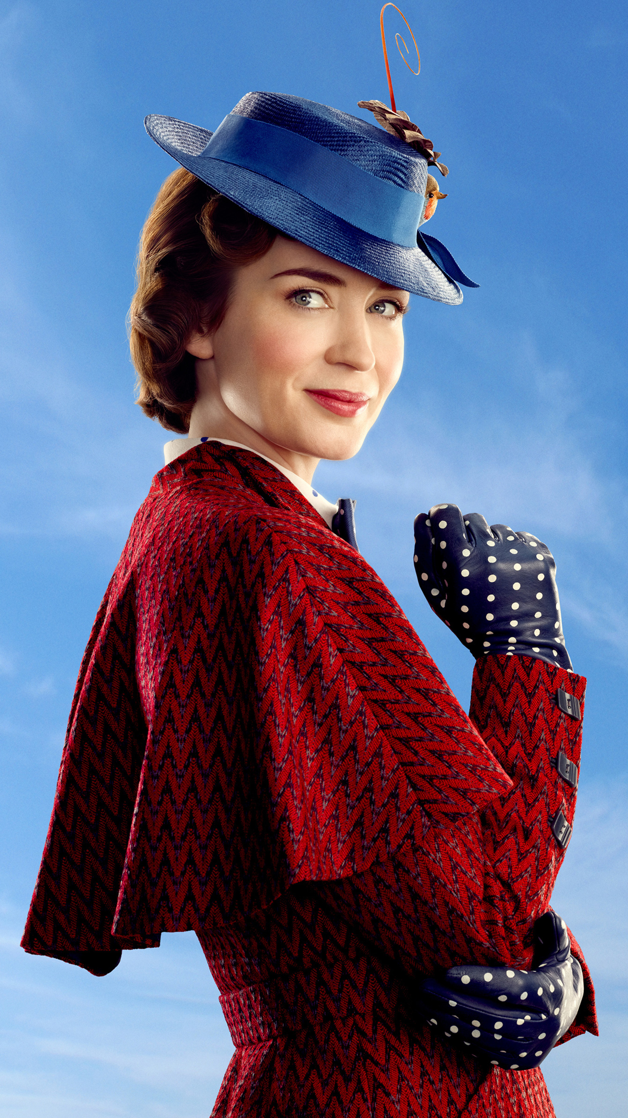 Mary Poppins Returns movie, Sony Xperia X XZ Z5 Premium HD, 2160x3840 4K Handy