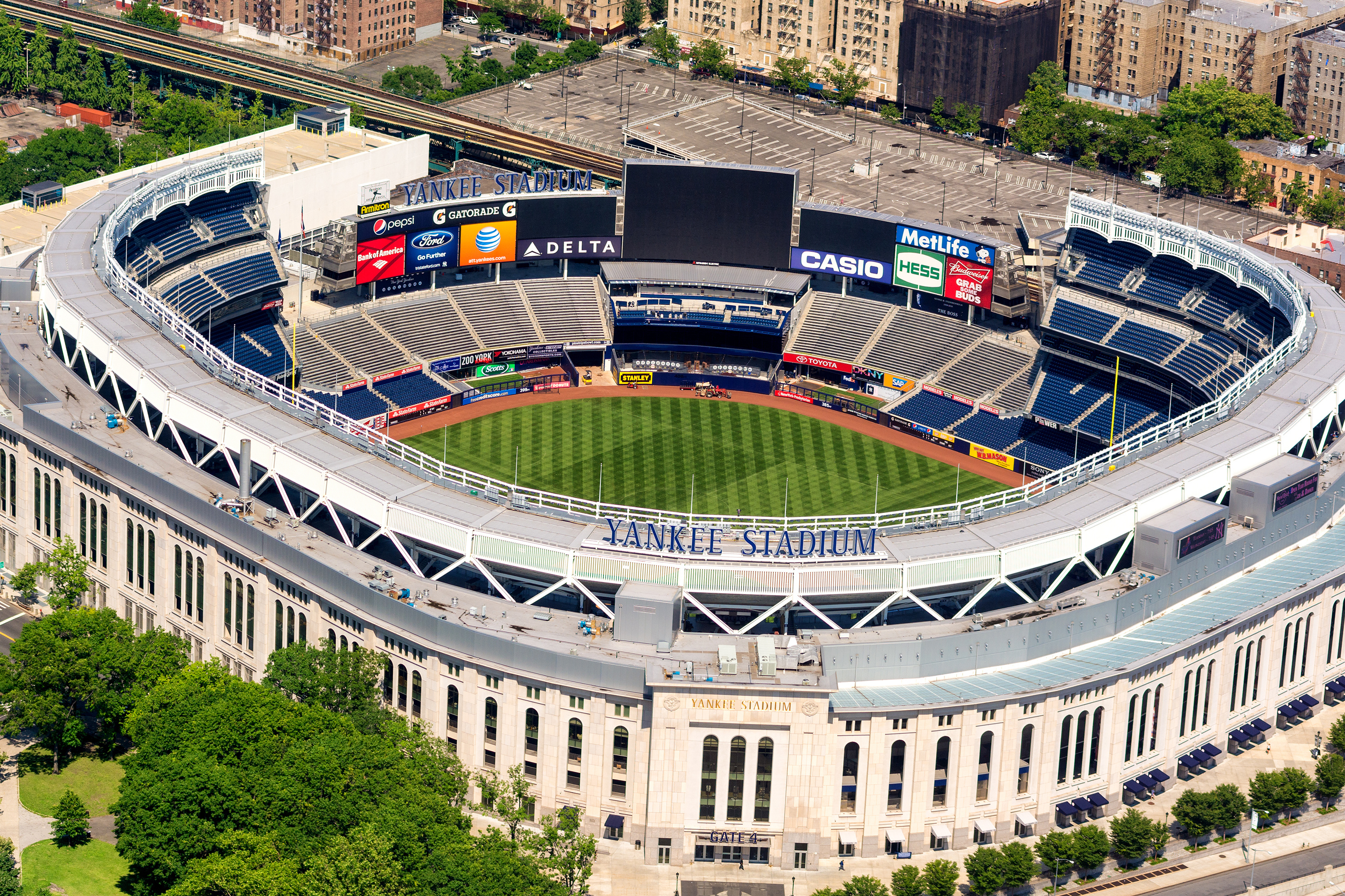 Aerial View, Yankee Stadium Wallpaper, 3000x2000 HD Desktop