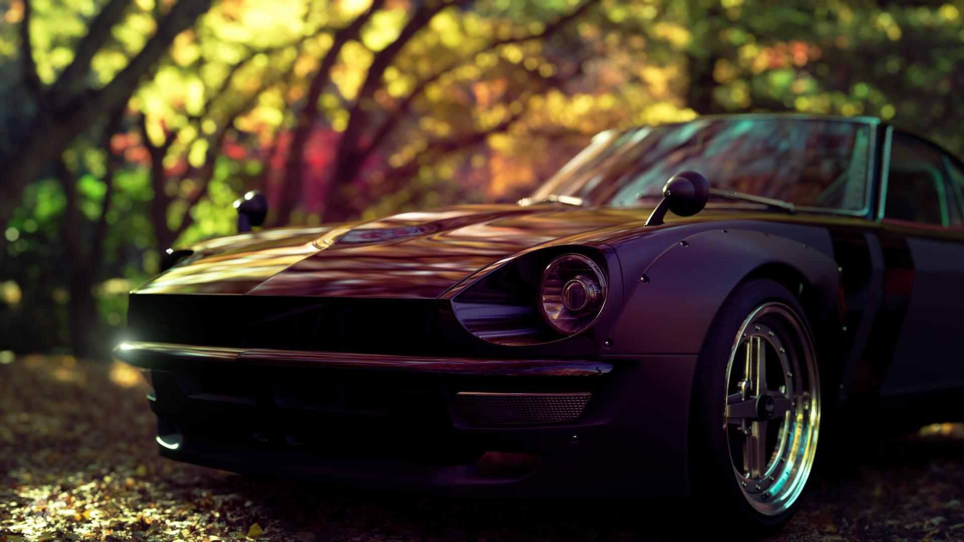 Datsun 240Z, Racing heritage, Speed and style, Automotive passion, 1920x1080 Full HD Desktop