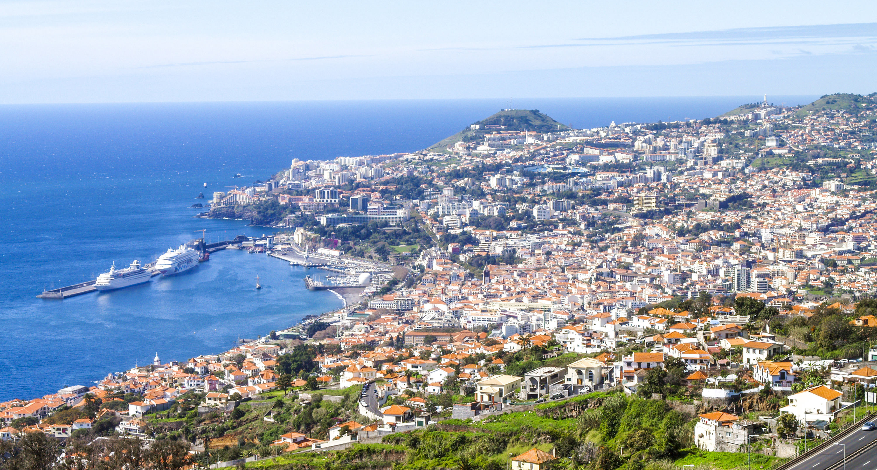 Madeira, Funchal city, Portuguese capital, Travel experience, 3000x1610 HD Desktop