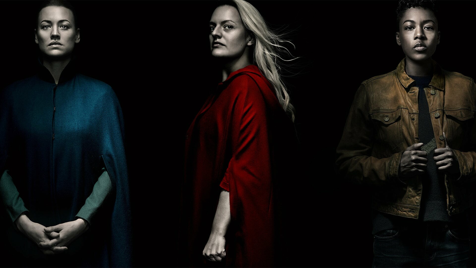 The Handmaid's Tale: The new Hulu television series, Margaret Atwood's dystopian novel. 1920x1080 Full HD Background.