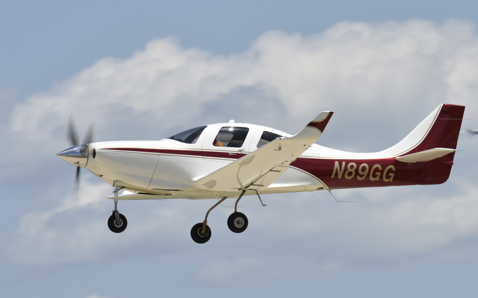 Aircraft N89GG, Lancair IV P, 1920x1200 HD Desktop