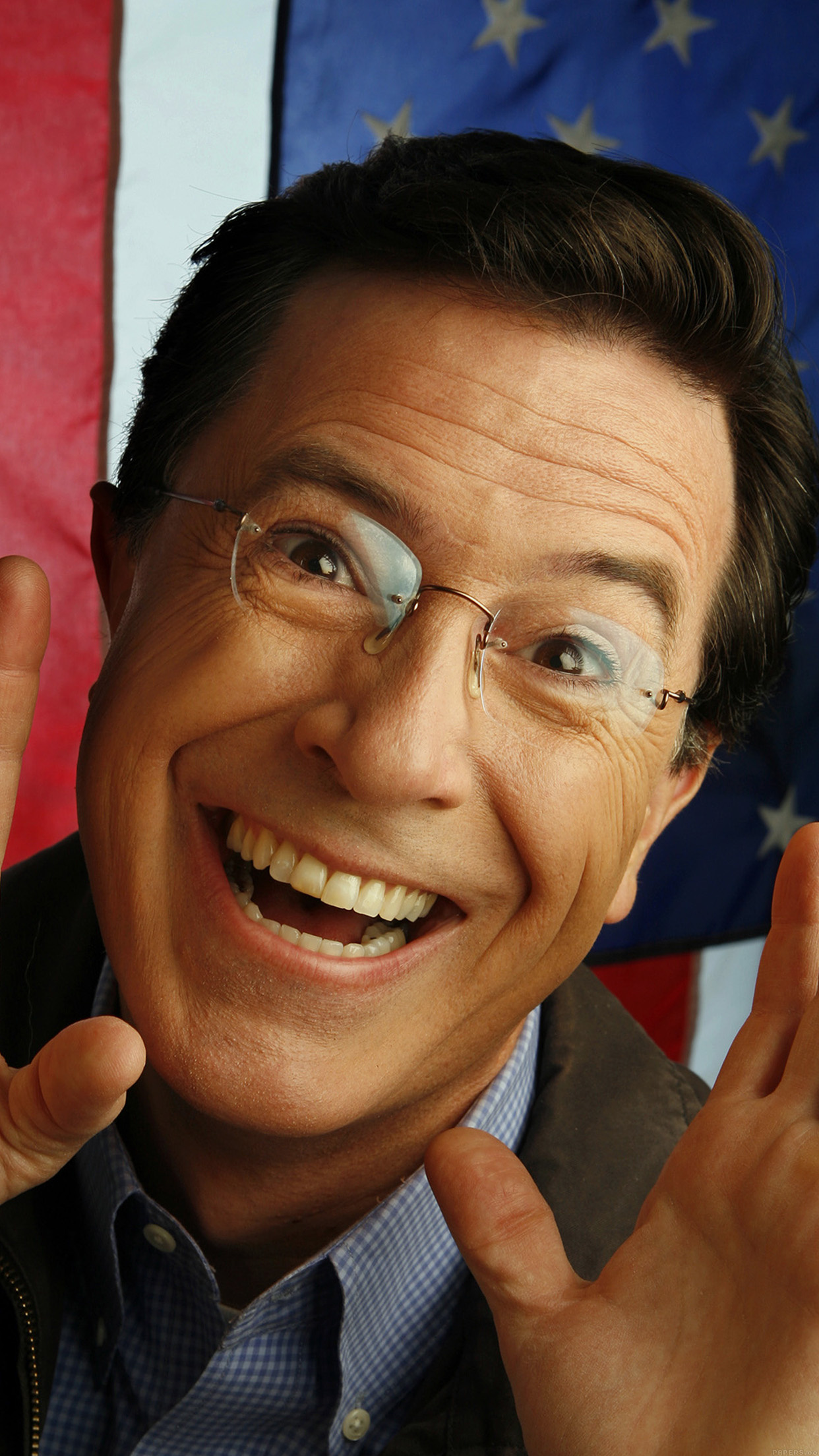 Colbert Report, Celebrity show, Late-night humor, Television production, 1250x2210 HD Phone