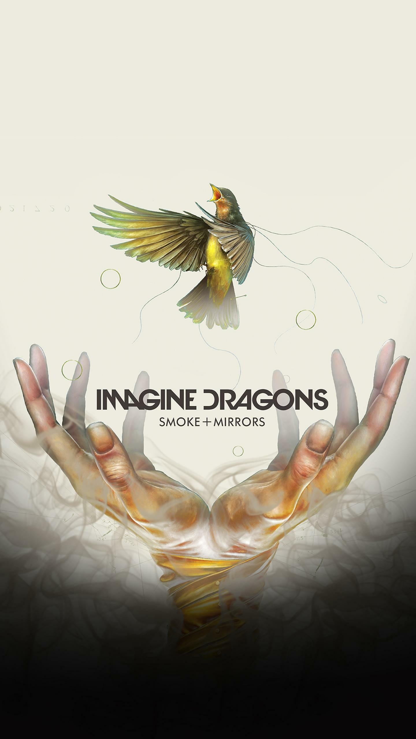 Imagine Dragons: Smoke + Mirrors, the second studio album, was released on February 17, 2015. 1440x2560 HD Background.