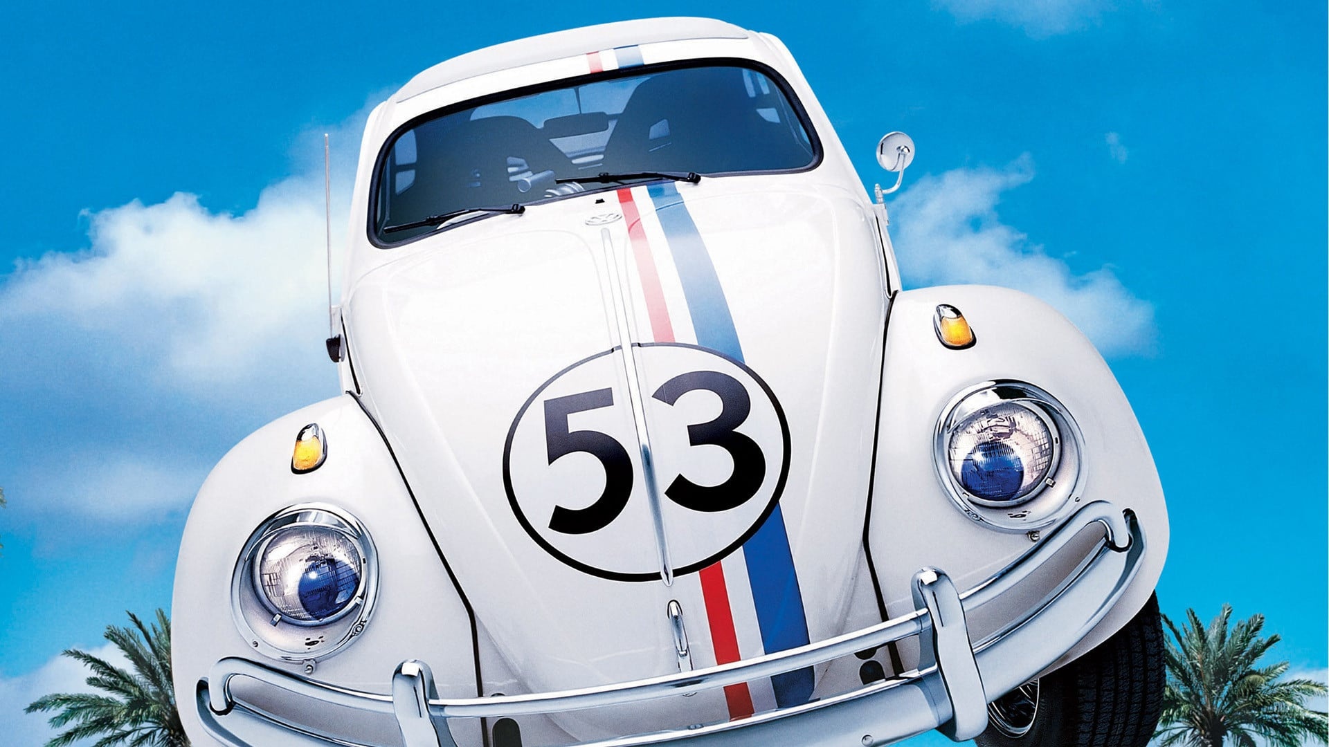 Herbie movies, Love Bug, Lindsay Lohan, Volkswagen Beetle, 1920x1080 Full HD Desktop