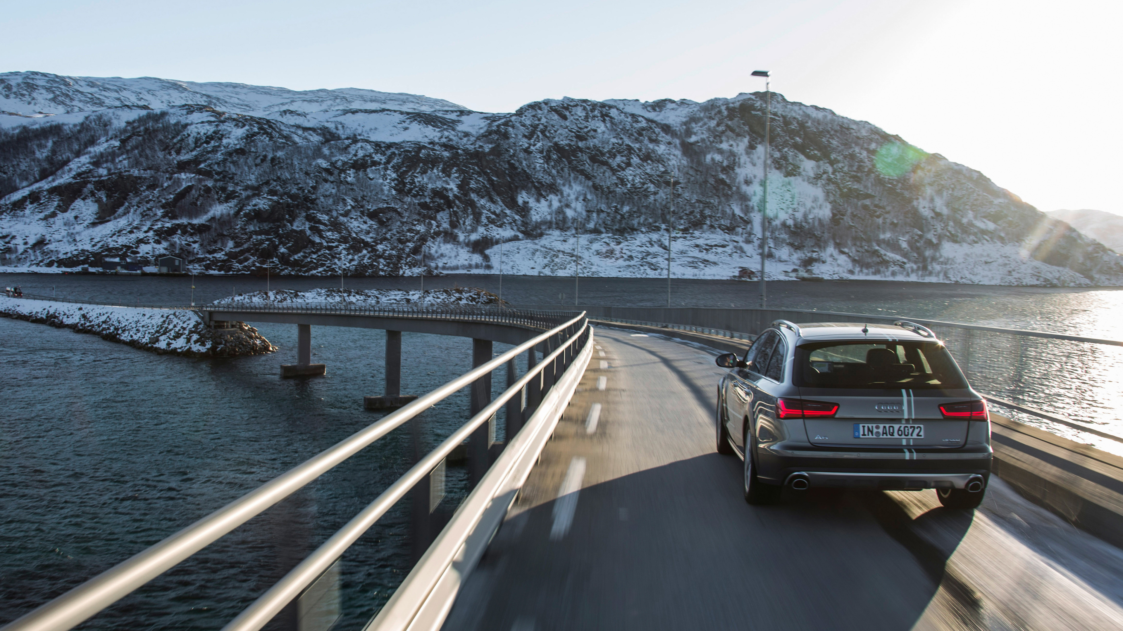Audi A6 Allroad, Quattro technology, All-terrain capabilities, Sporty design, 3840x2160 4K Desktop