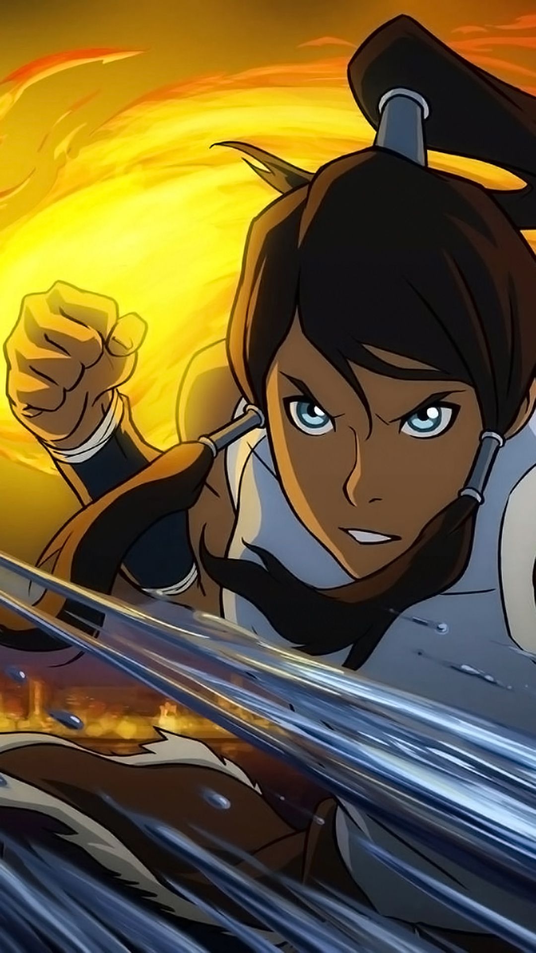 Legend of Korra wallpaper, HD quality, Epic series, Action-packed, 1080x1920 Full HD Phone