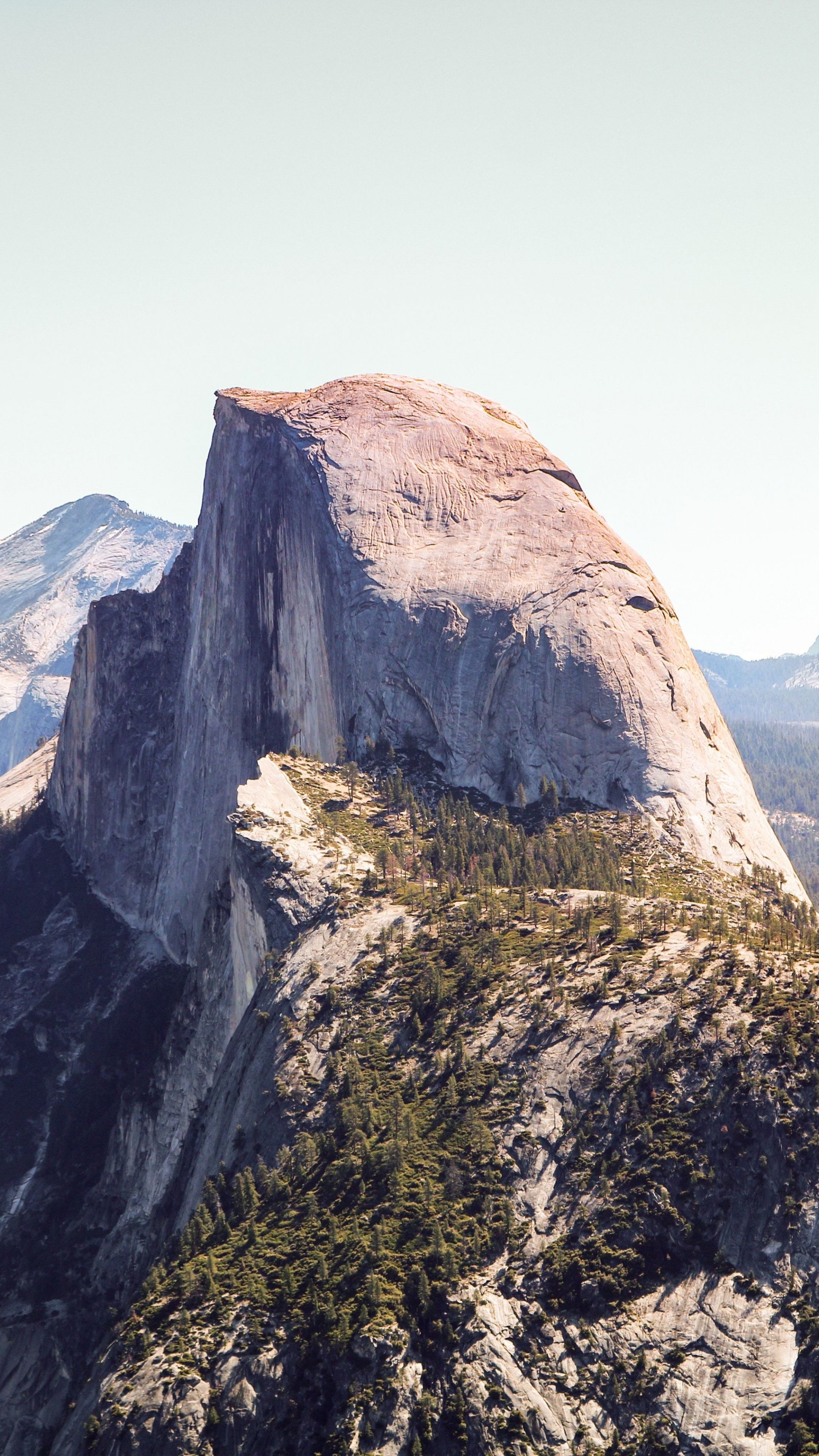 Yosemite National Park, Half Dome, National park, Nature wallpaper, 2160x3840 4K Phone