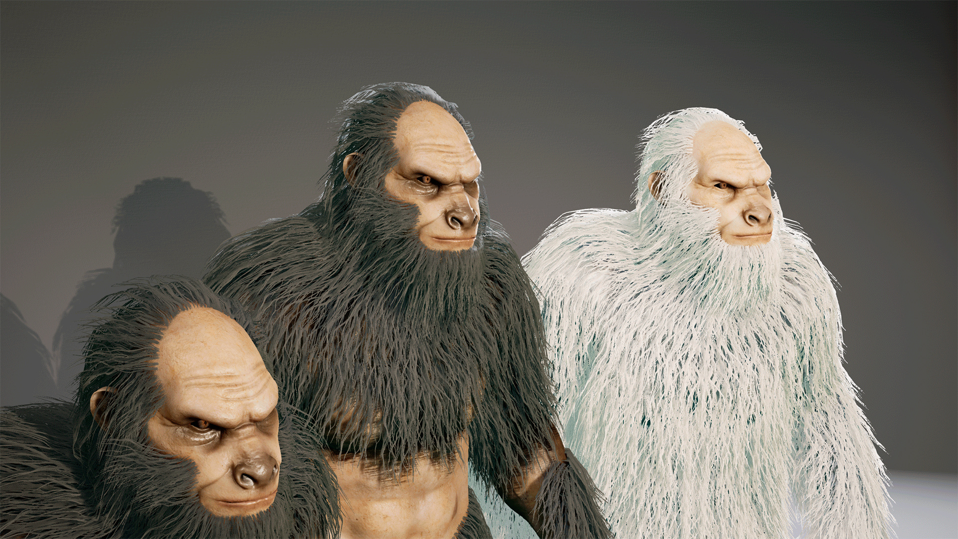 Bigfoot in characters, UE marketplace, Mythical creature, HD, 1920x1080 Full HD Desktop