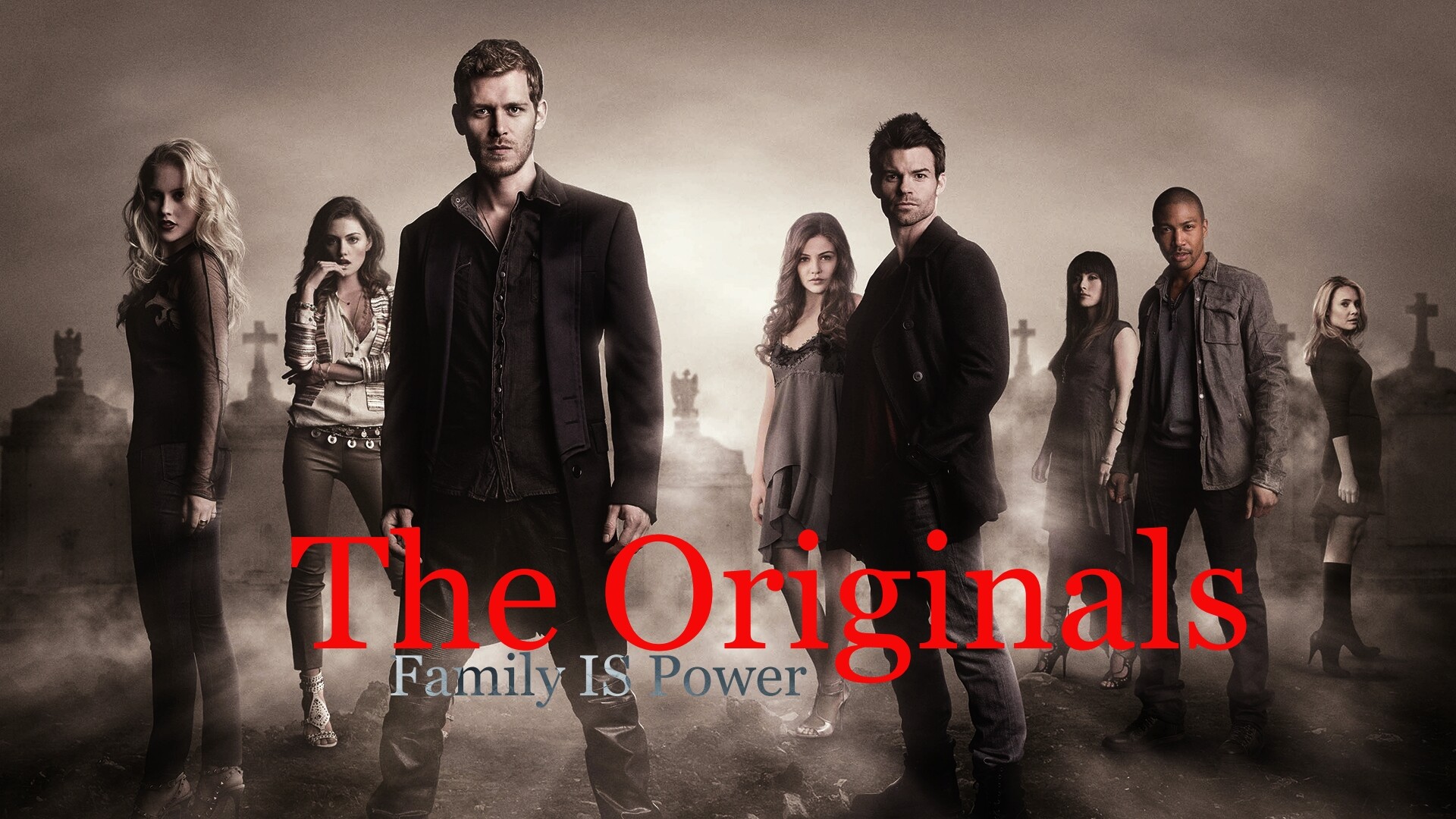 The Originals (TV Series): A spin-off of the supernatural drama The Vampire Diaries, Family is power. 1920x1080 Full HD Background.
