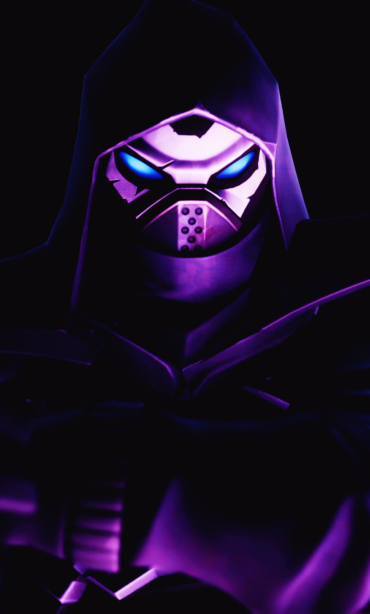 Fortnite: Enforcer, Legendary Outfit in Battle Royale that could be earned as a reward for completing challenges. 1280x2120 HD Background.