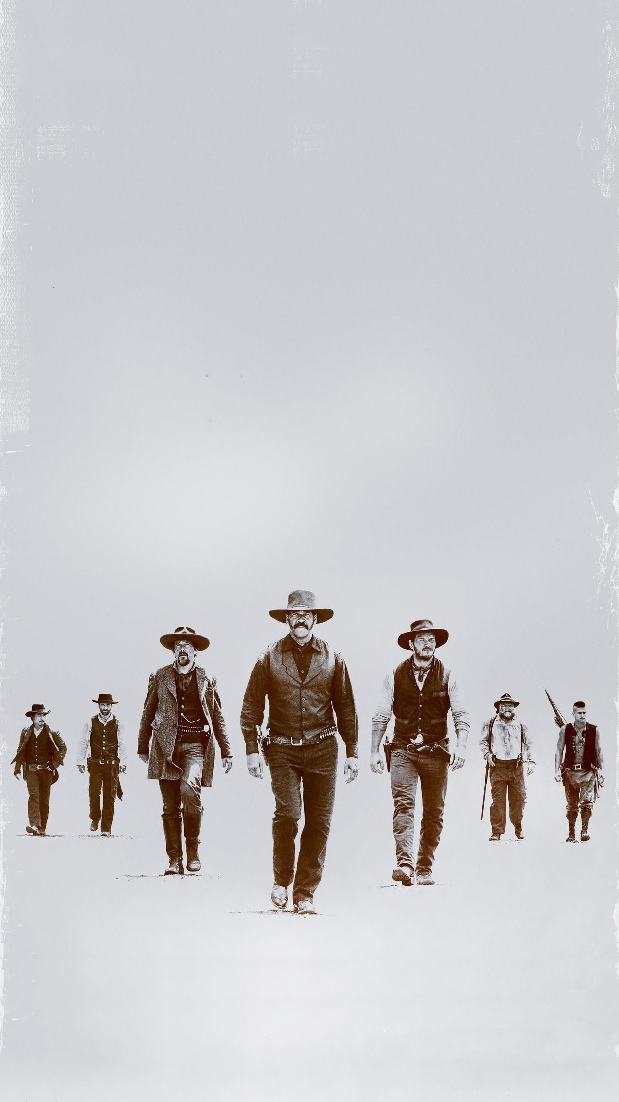 Western movie, The Magnificent Seven, Haley Bennett, Action film, 1280x2270 HD Phone