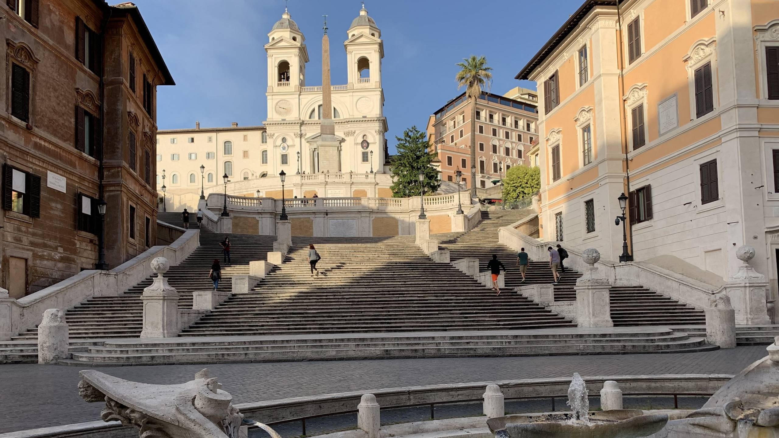 Spanish Steps, Relais Piazza del Popolo, Hotels in Rome, Luxury accommodation, 2560x1440 HD Desktop