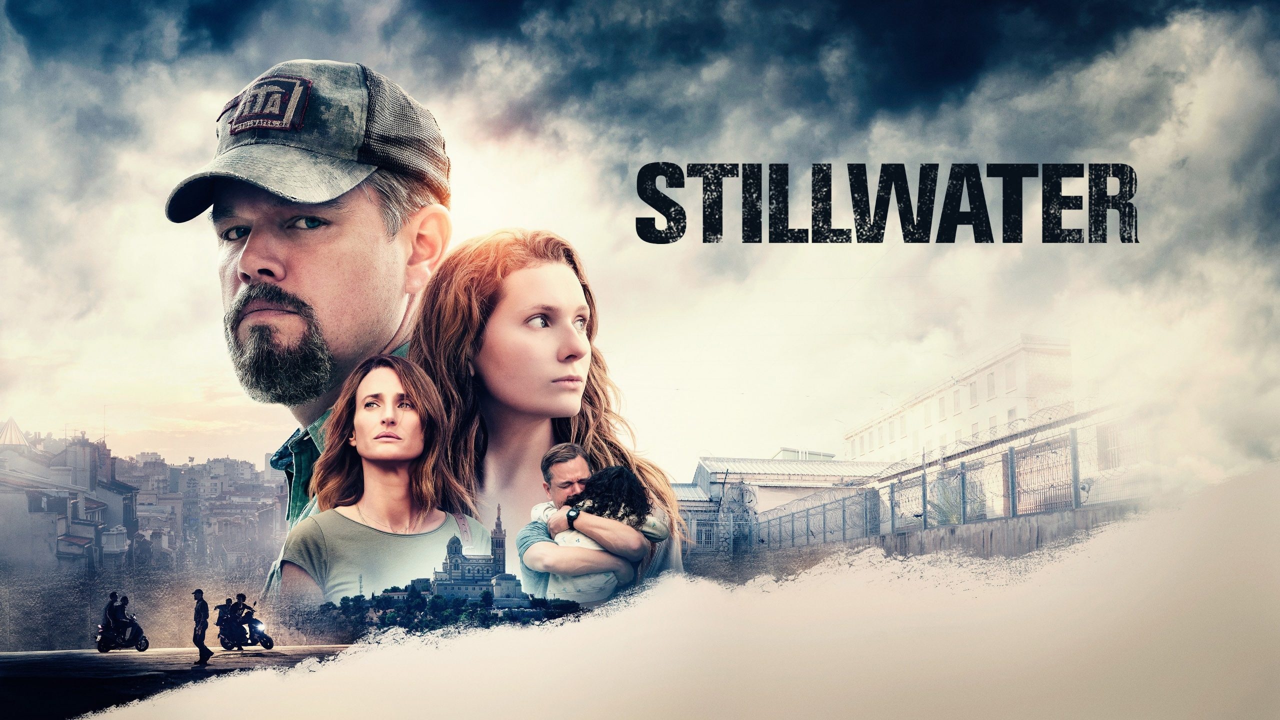 Stillwater thriller review, Standing ovation, Matt Damon's performance, Emotional impact, 2560x1440 HD Desktop