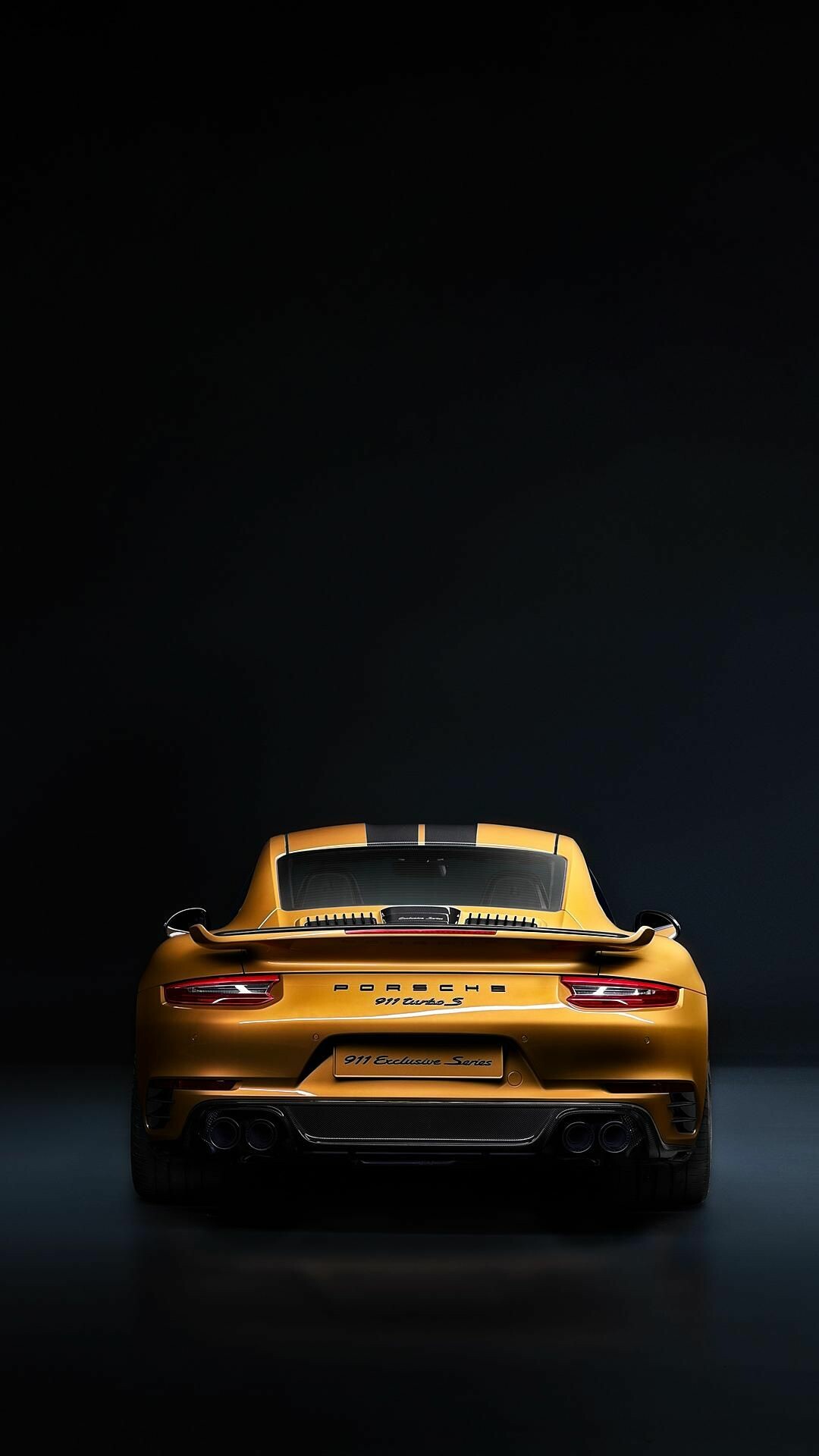 Porsche 911: 911 Turbo Exclusive Series, A facelifted GT3 RS was introduced In February 2018. 1080x1920 Full HD Background.