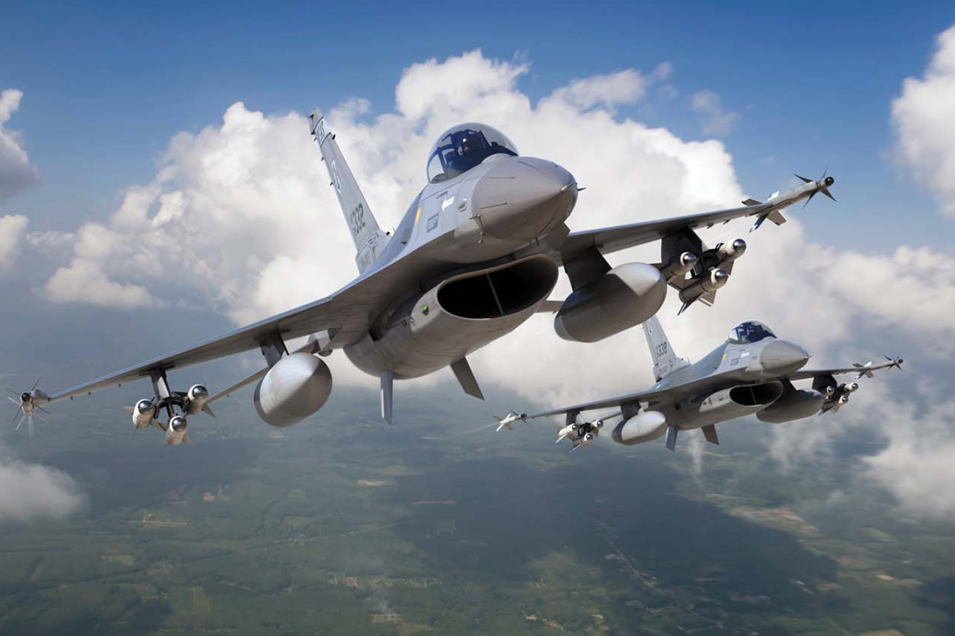 Fighting Falcon, F-16 starter set, Lockheed Martin, Airfix model, 1920x1280 HD Desktop