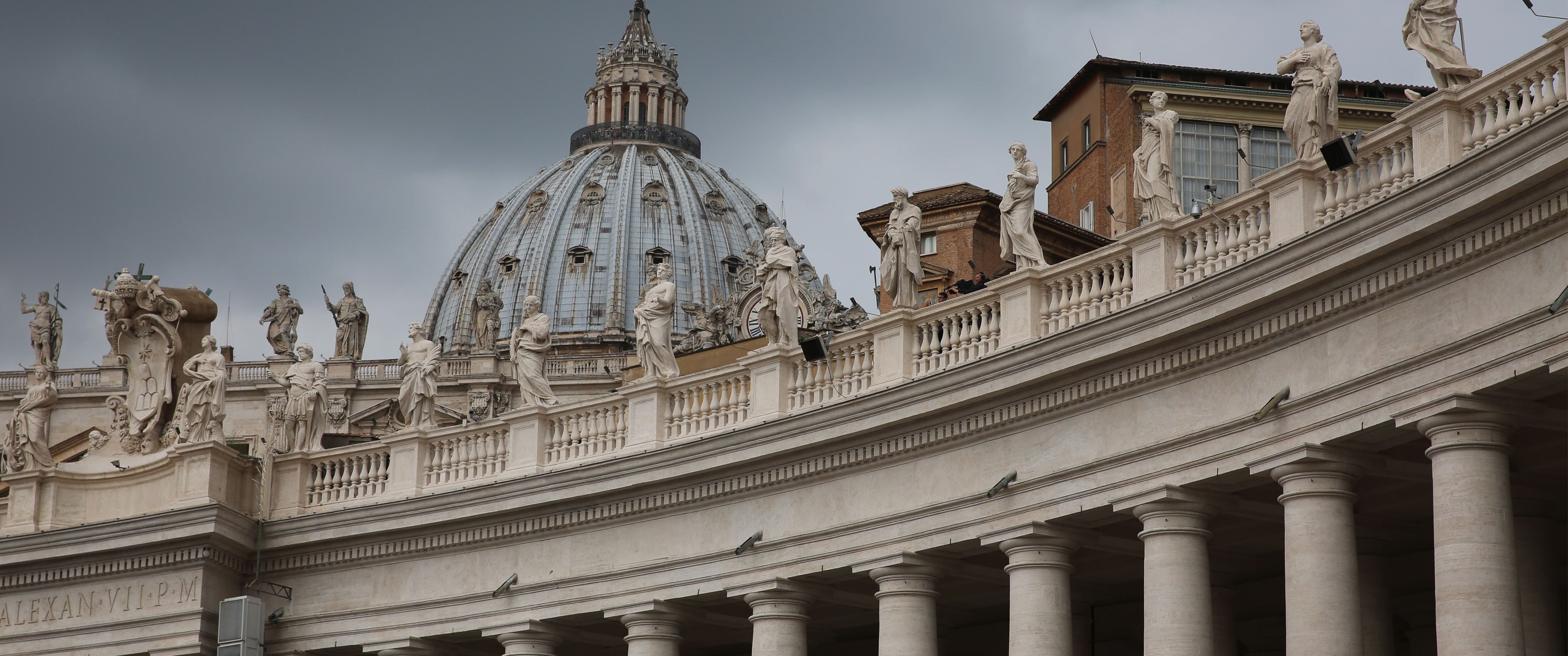 Vatican City, Rome, Ultrawide HD Wallpaper, Historic, 3440x1440 Dual Screen Desktop