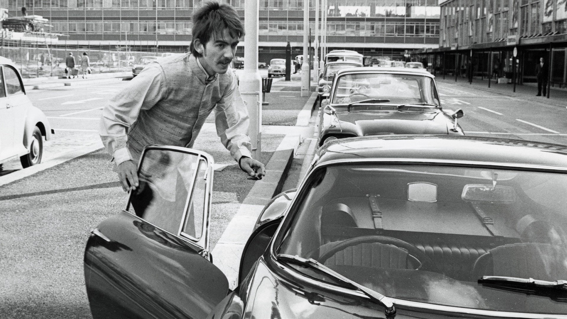 George Harrison, Car enthusiast, The Beatle, 1920x1080 Full HD Desktop