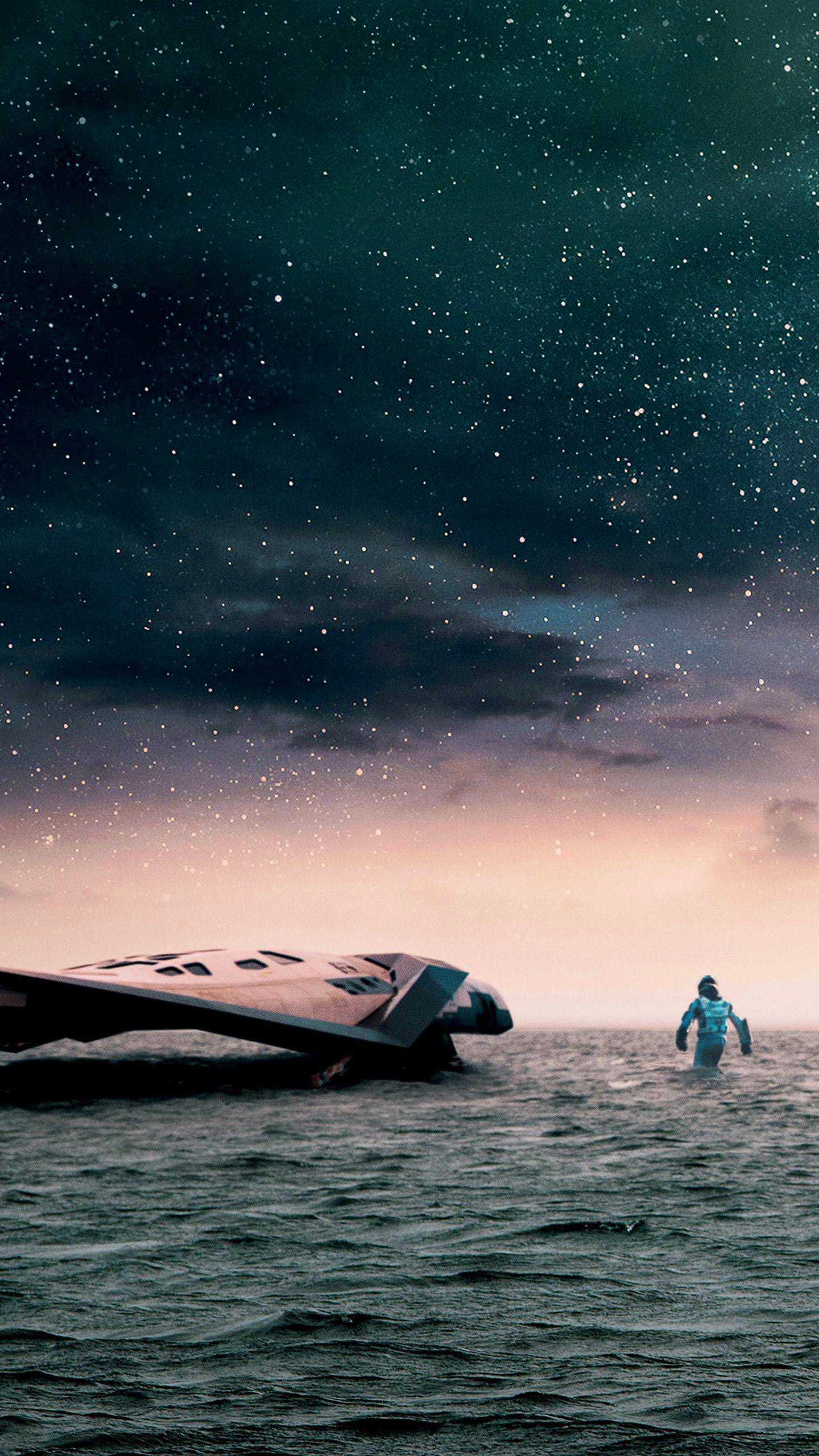 Interstellar: The story of a space team of pioneers, One of the best science-fiction films of all time. 1440x2560 HD Wallpaper.