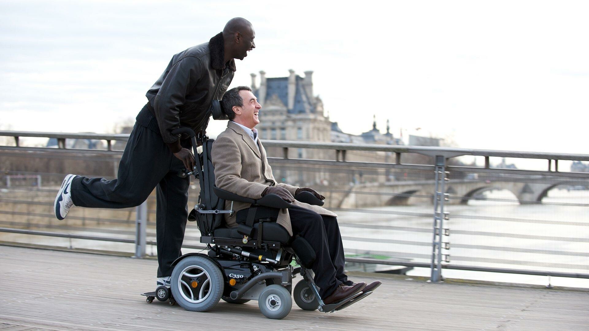 Intouchables: The official entry of France to the Best Foreign Language Film at the 85th Academy Awards 2013. 1920x1080 Full HD Wallpaper.