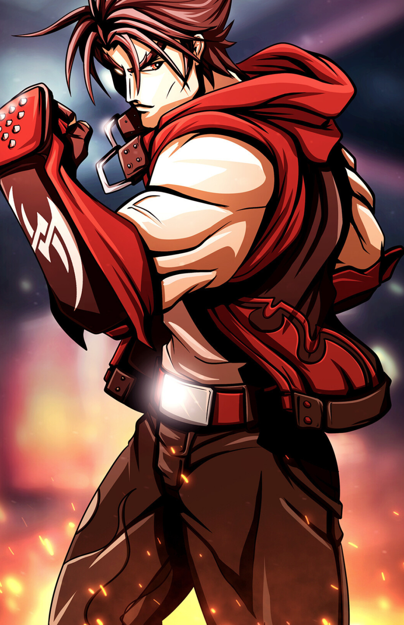 Jin Kazama poster, Fighter art, Artstation, 1300x2000 HD Phone