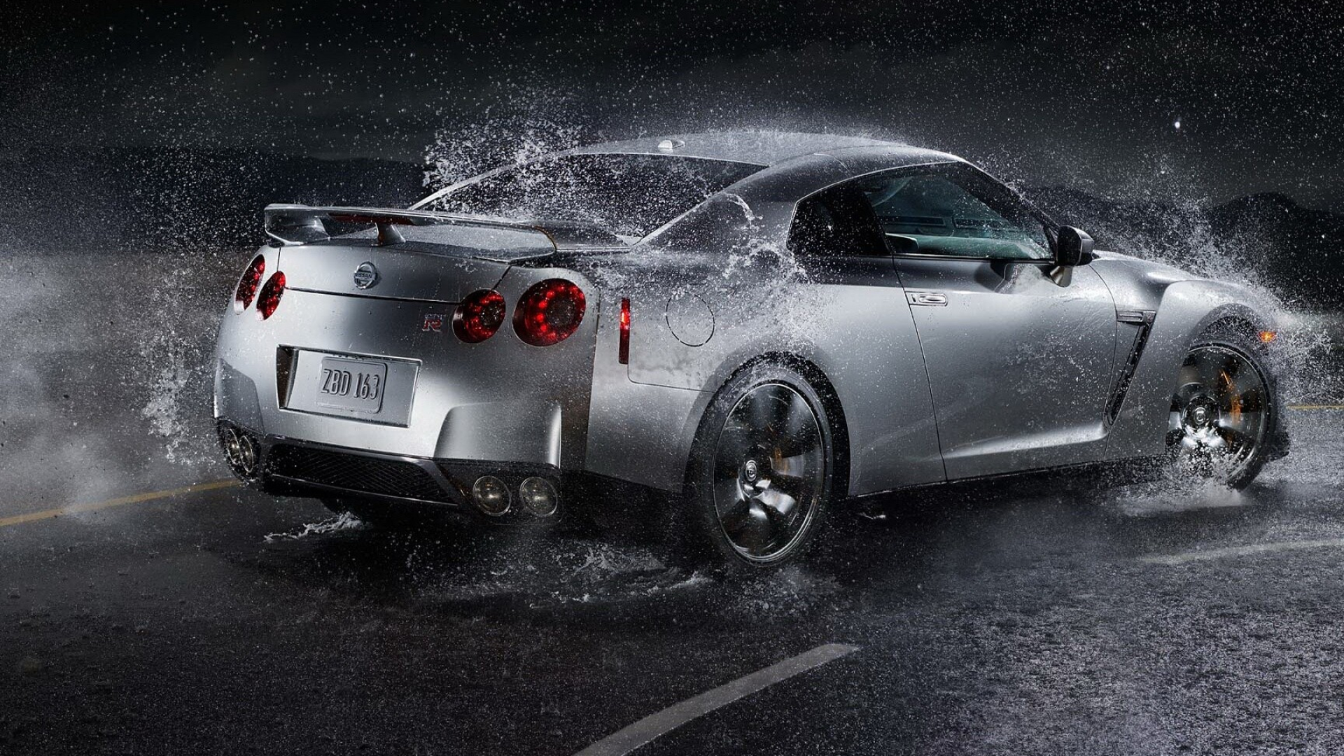 Nissan: A forerunner in technological innovation, Known for its iconic GTR. 1920x1080 Full HD Background.