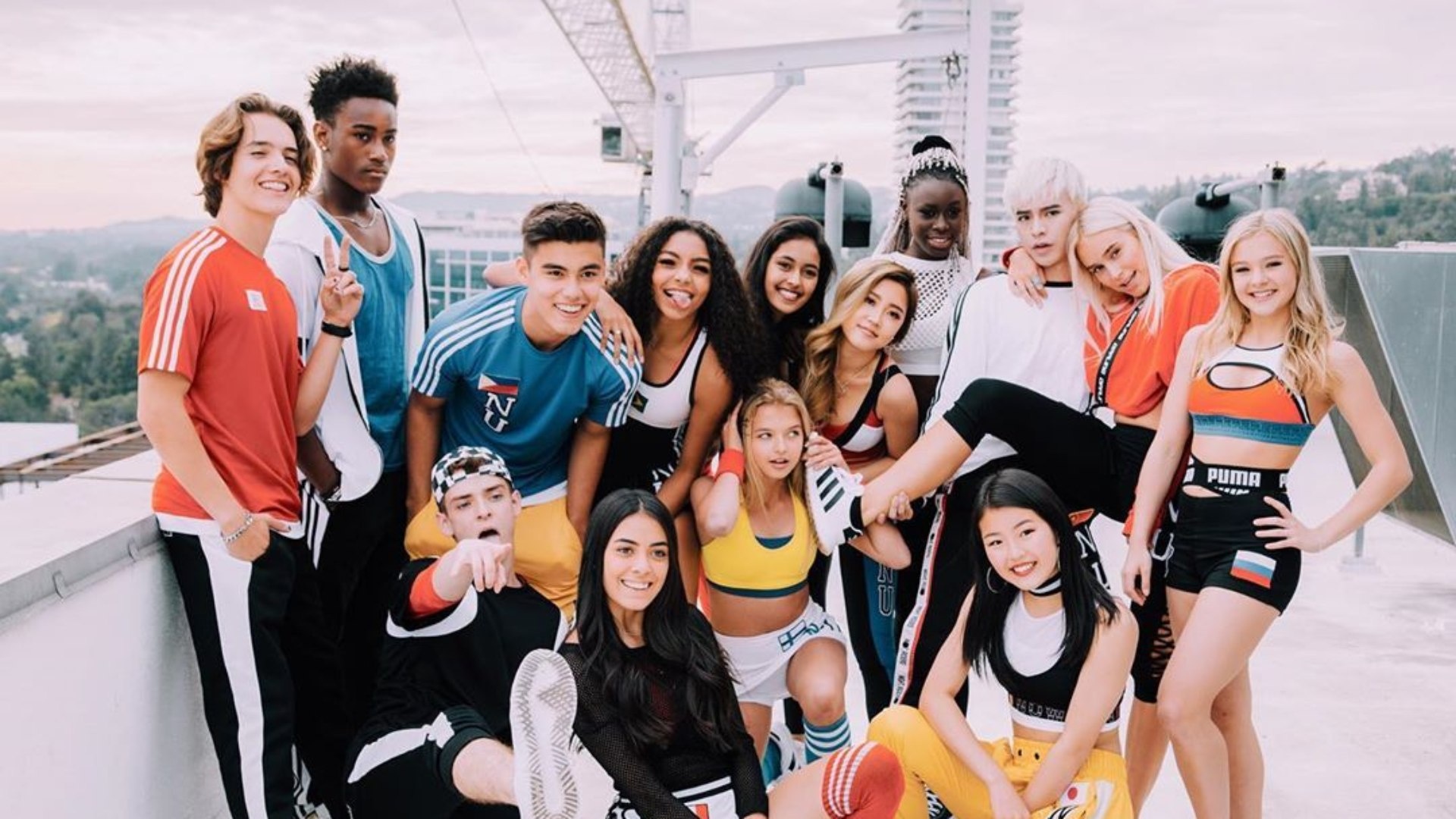 Now United (Pop group): "Dreams Come True" Tour, Photoshoot in Brazil, 2019. 1920x1080 Full HD Wallpaper.