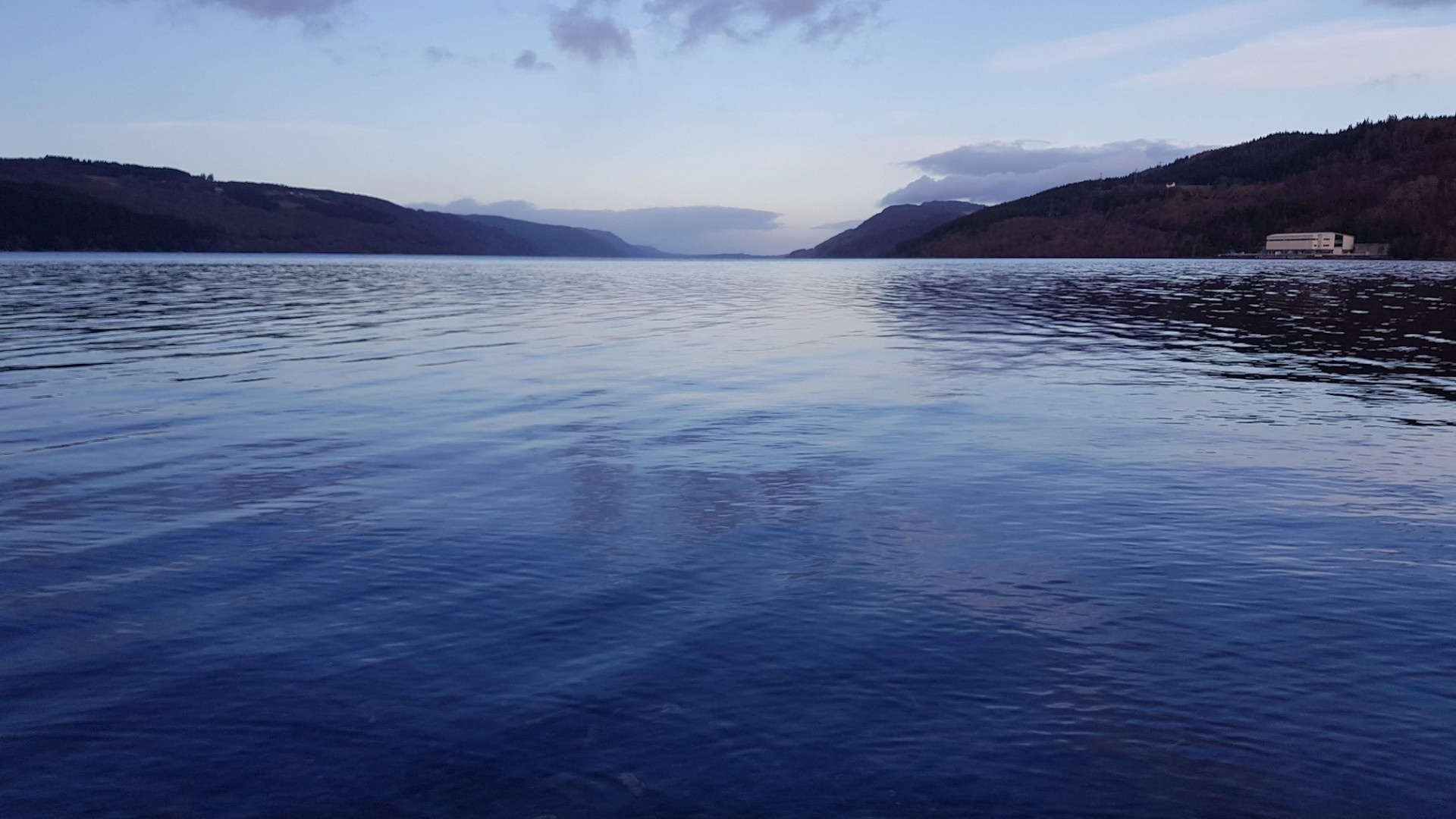 Loch Ness, Peaceful side, Serene lake, Explore Scotland, 1920x1080 Full HD Desktop