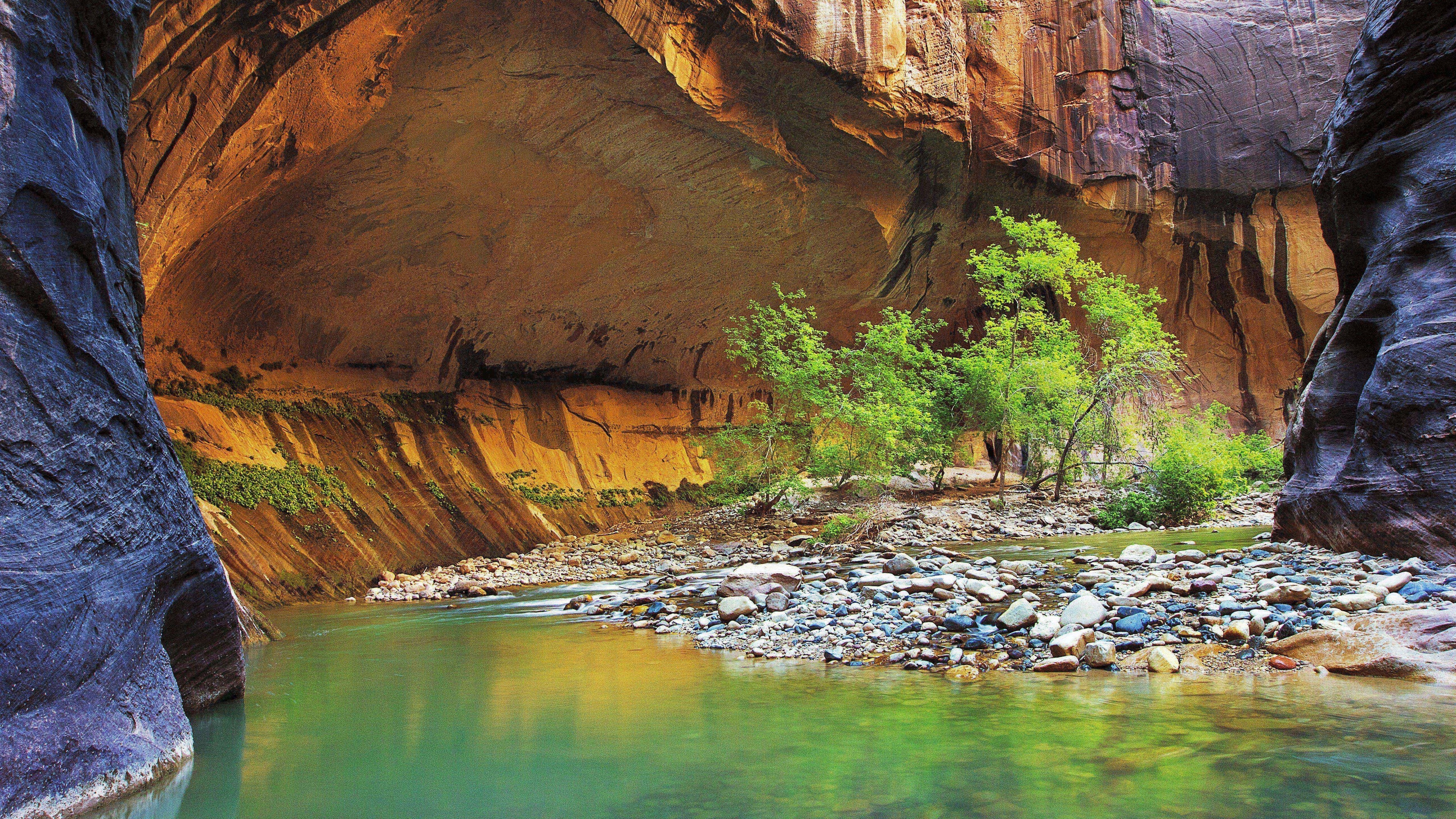 Zion National Park, Beautiful wallpaper, Zoey Simpson's post, Nature's sanctuary, 3840x2160 4K Desktop
