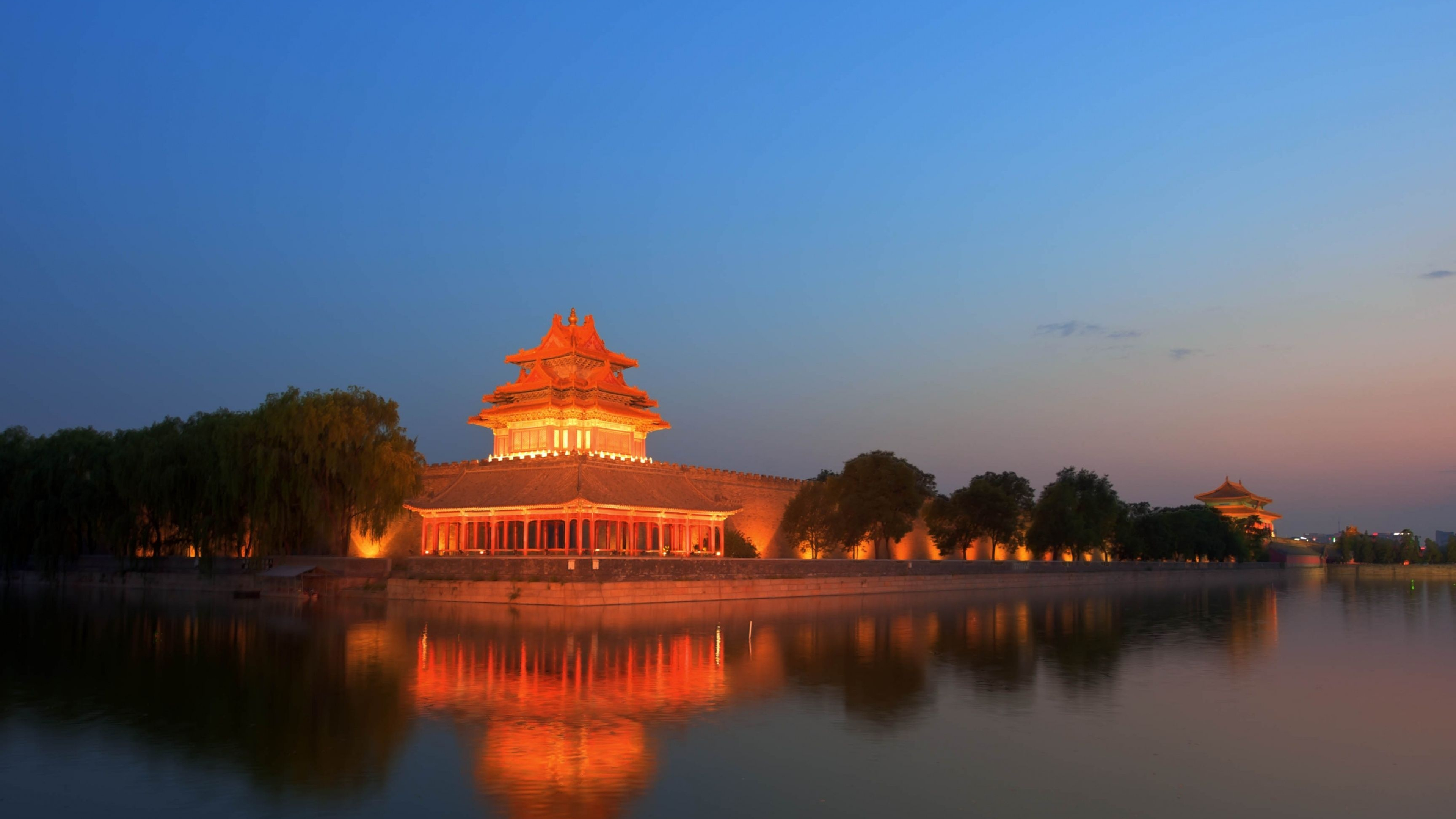 Forbidden City, Beijing's beauty, High-resolution wallpapers, Chinese allure, 3840x2160 4K Desktop