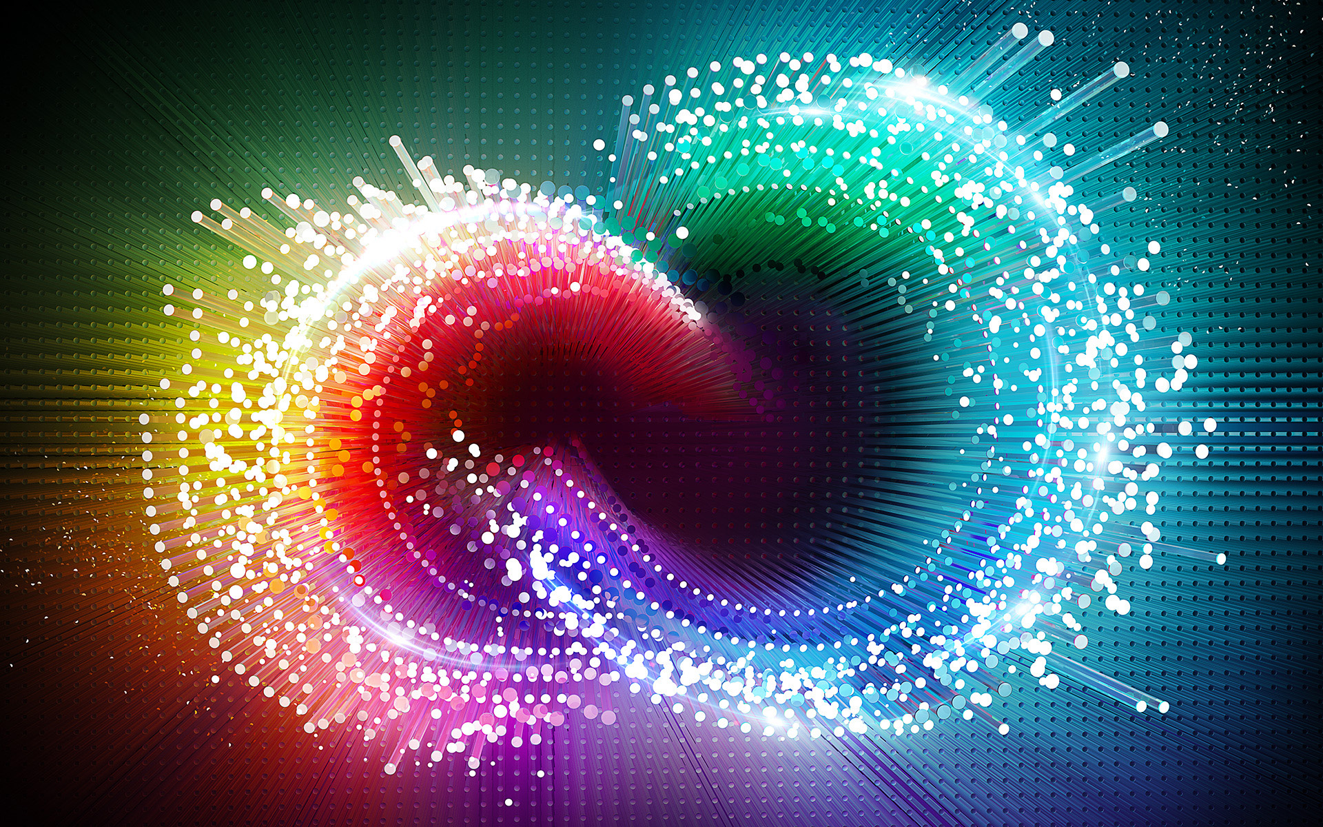 Infinity sign 3D art, Colorful cloud creation, Creative abstract, High-quality pictures, 1920x1200 HD Desktop