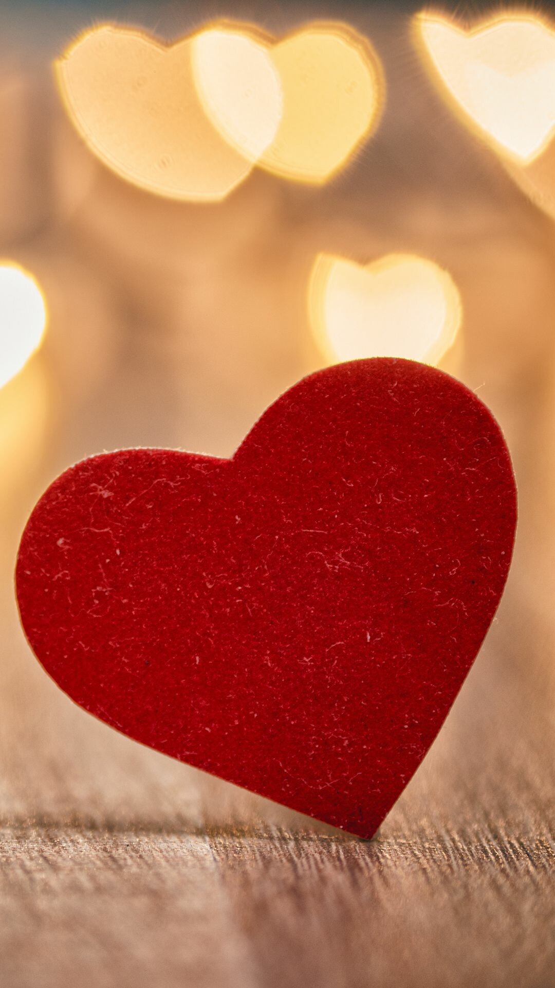 Heart: Associated with spiritual symbolism, in addition to human love. 1080x1920 Full HD Wallpaper.
