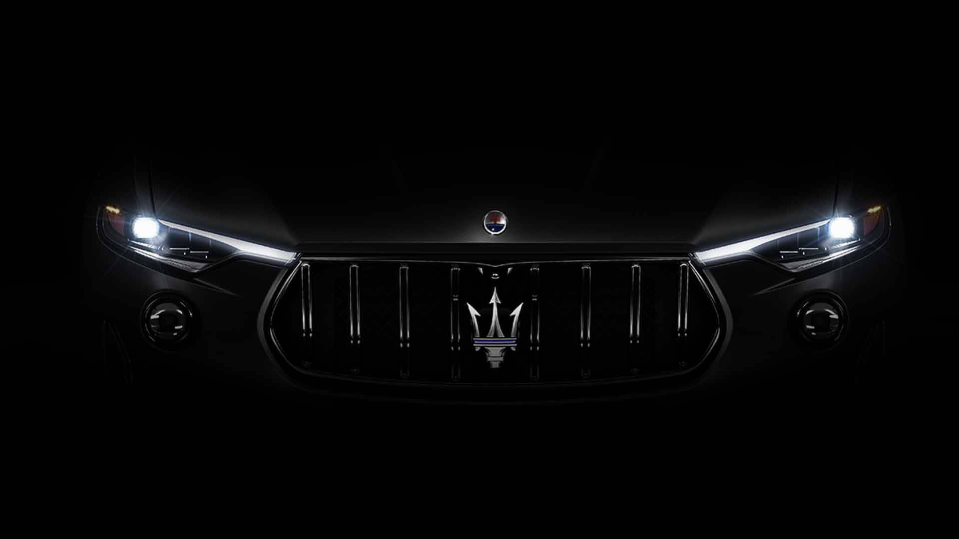 Maserati Levante, Angry-looking, Teaser image, New York Auto Show, 1920x1080 Full HD Desktop