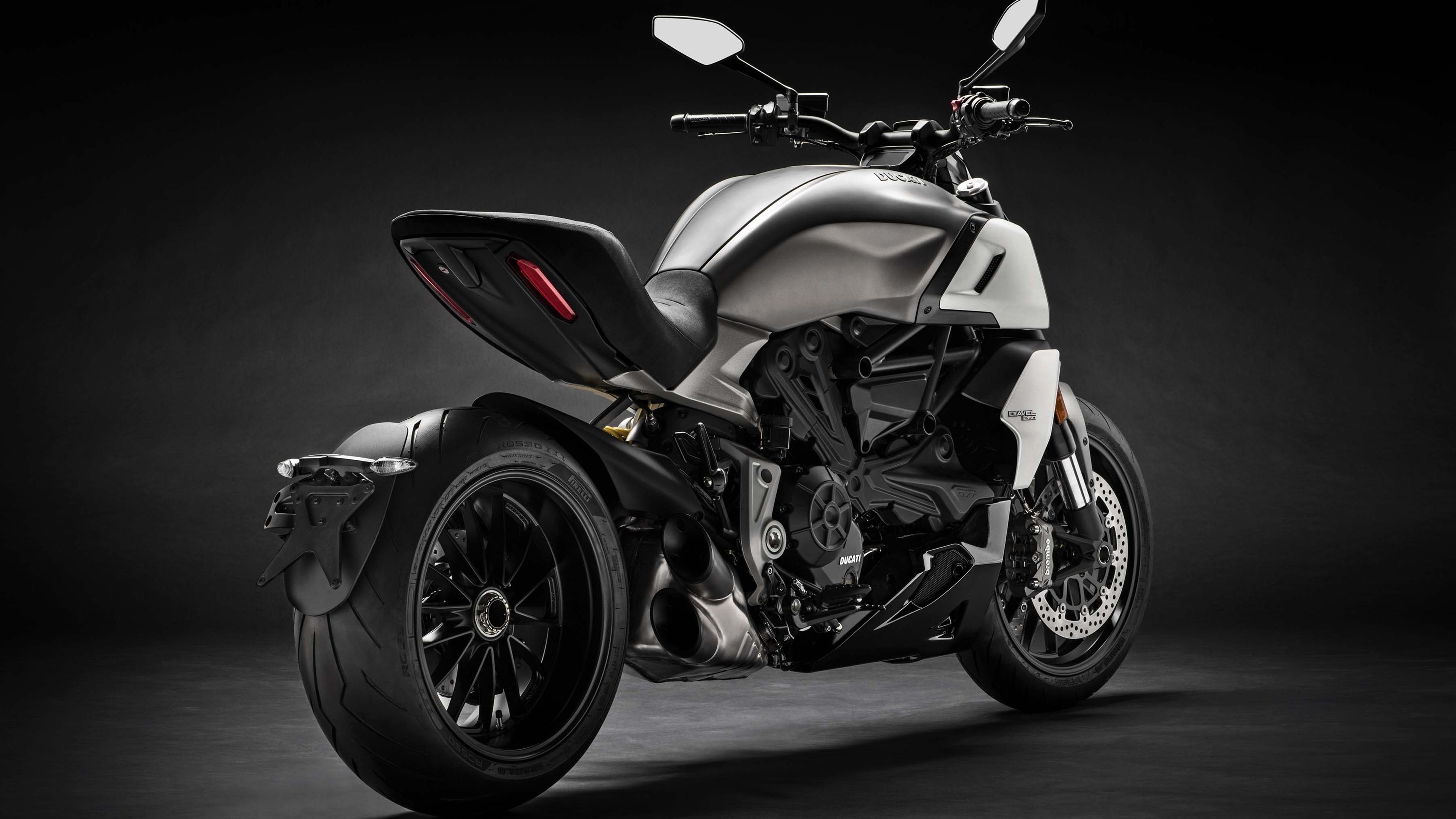 Ducati Diavel 1260, Auto design, Powerful performance, Pioneering technology, 3840x2160 4K Desktop
