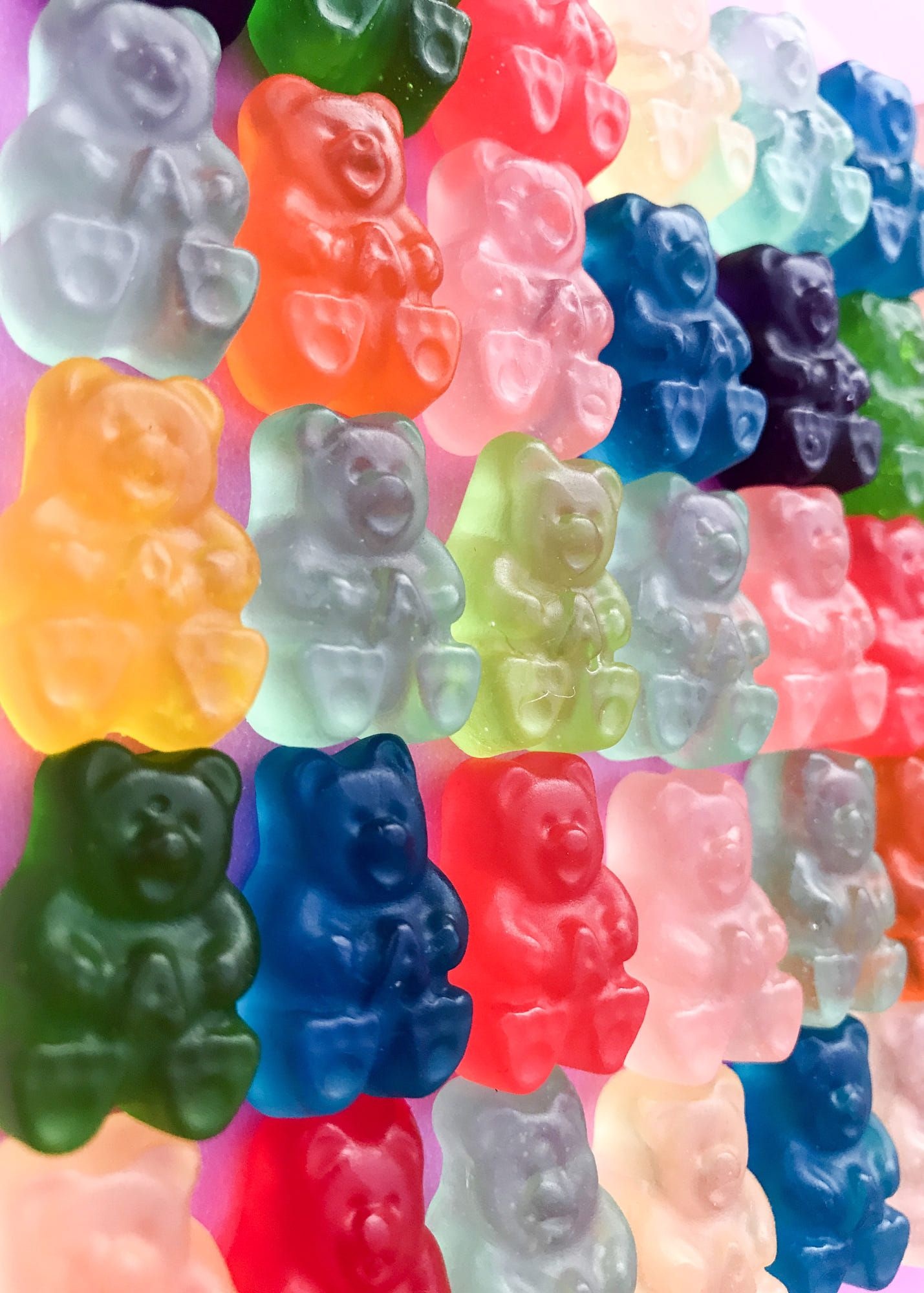 Gummy Bears, Candy photography, Colorful confectionery, Cute and tempting, 1430x2000 HD Phone