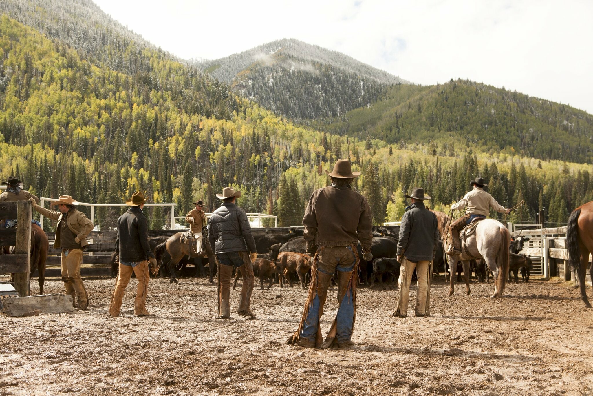 Yellowstone (TV Series): The Dutton Ranch, The real-life Montana ranch. 2050x1370 HD Wallpaper.
