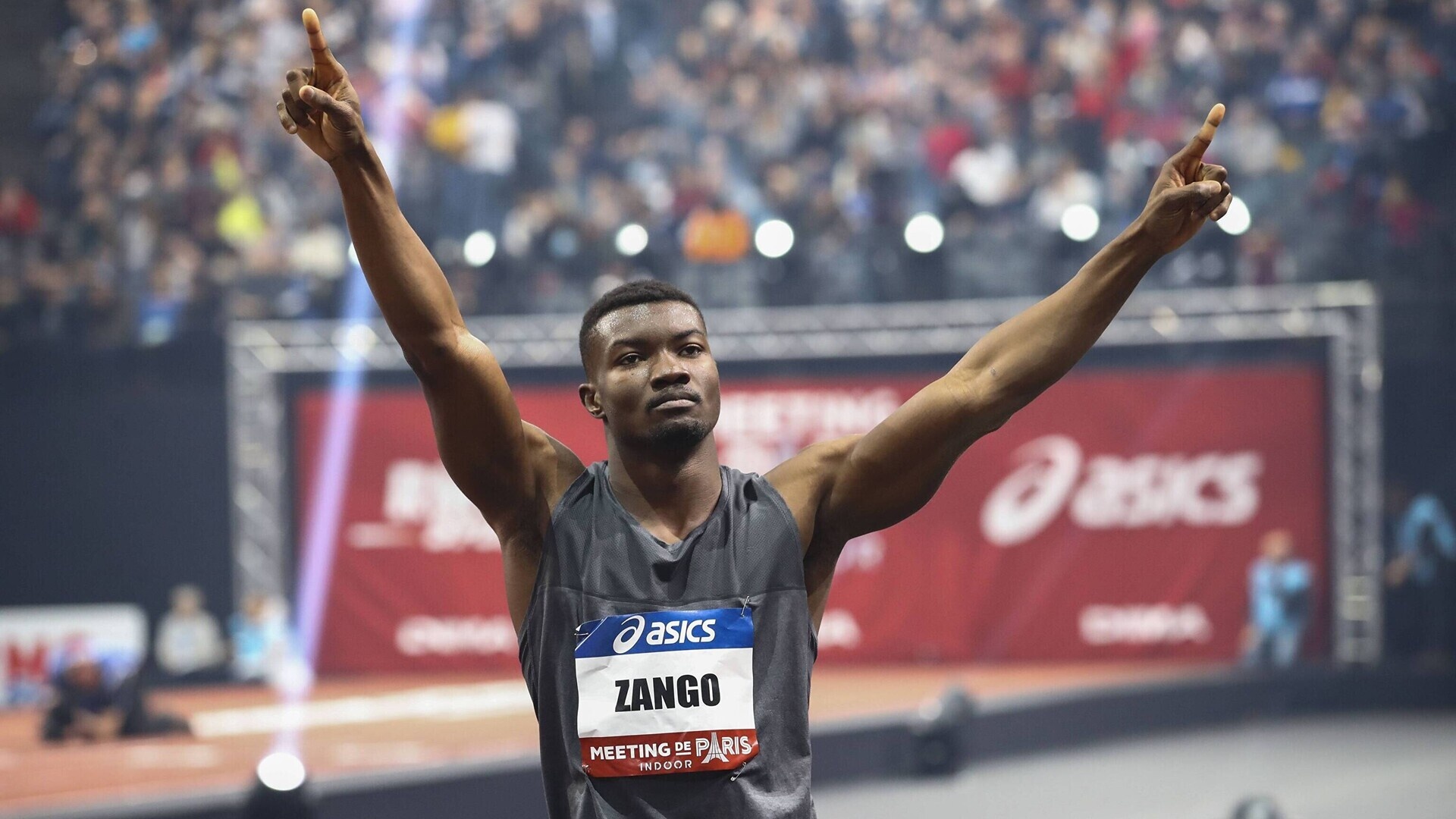 Hugues Fabrice Zango, Burkina Faso, World record, Athletics, 1920x1080 Full HD Desktop