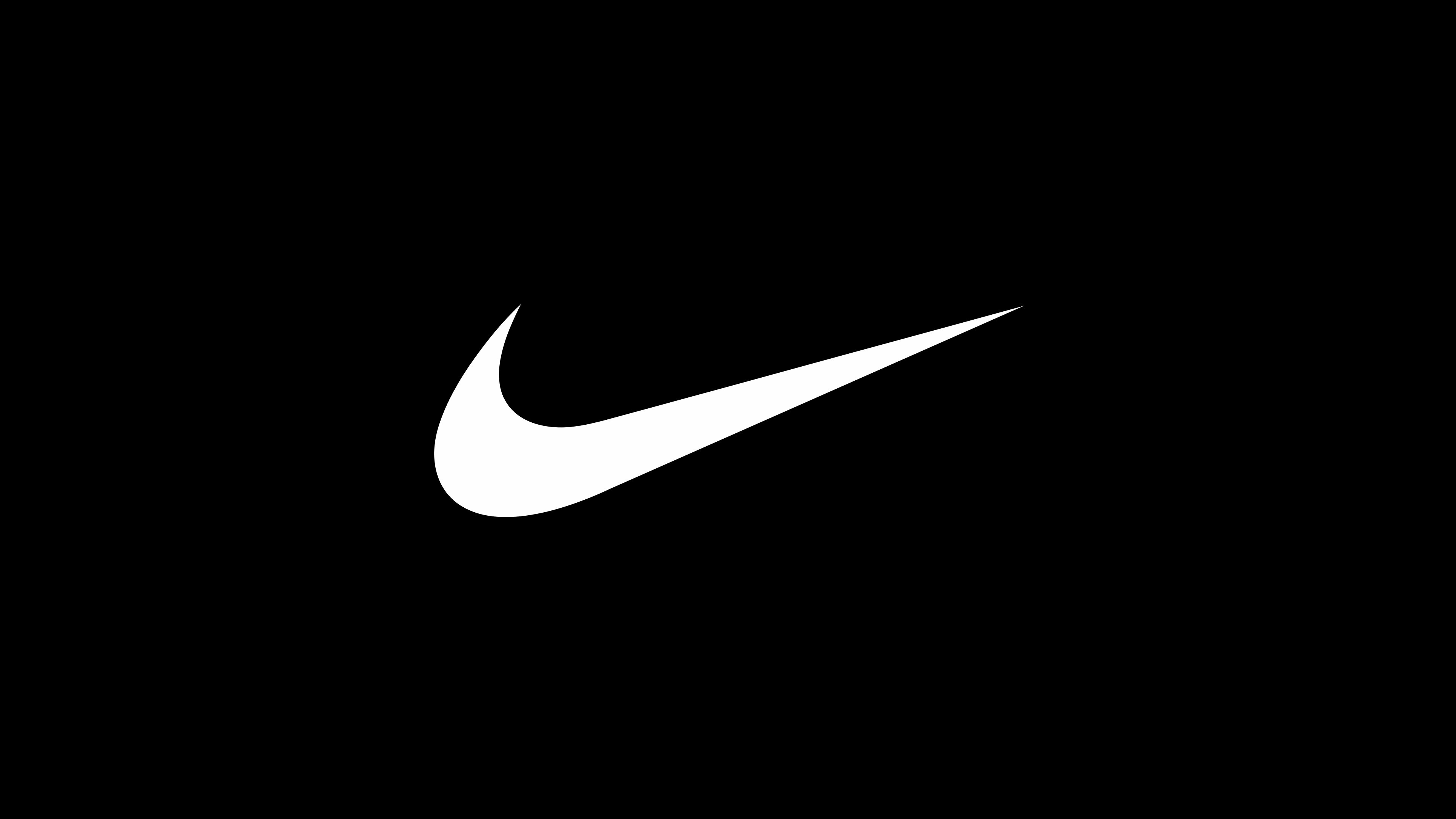 Nike: Swoosh, One of the most recognizable brand logos in the world. 3840x2160 4K Background.