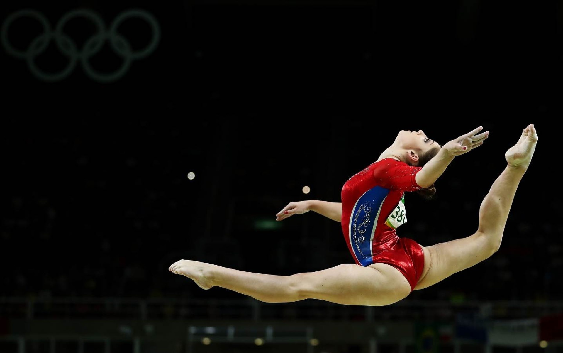 Artistic Gymnastics, Women's rings, Aliya Mustafina, Artistic balance, 1920x1210 HD Desktop